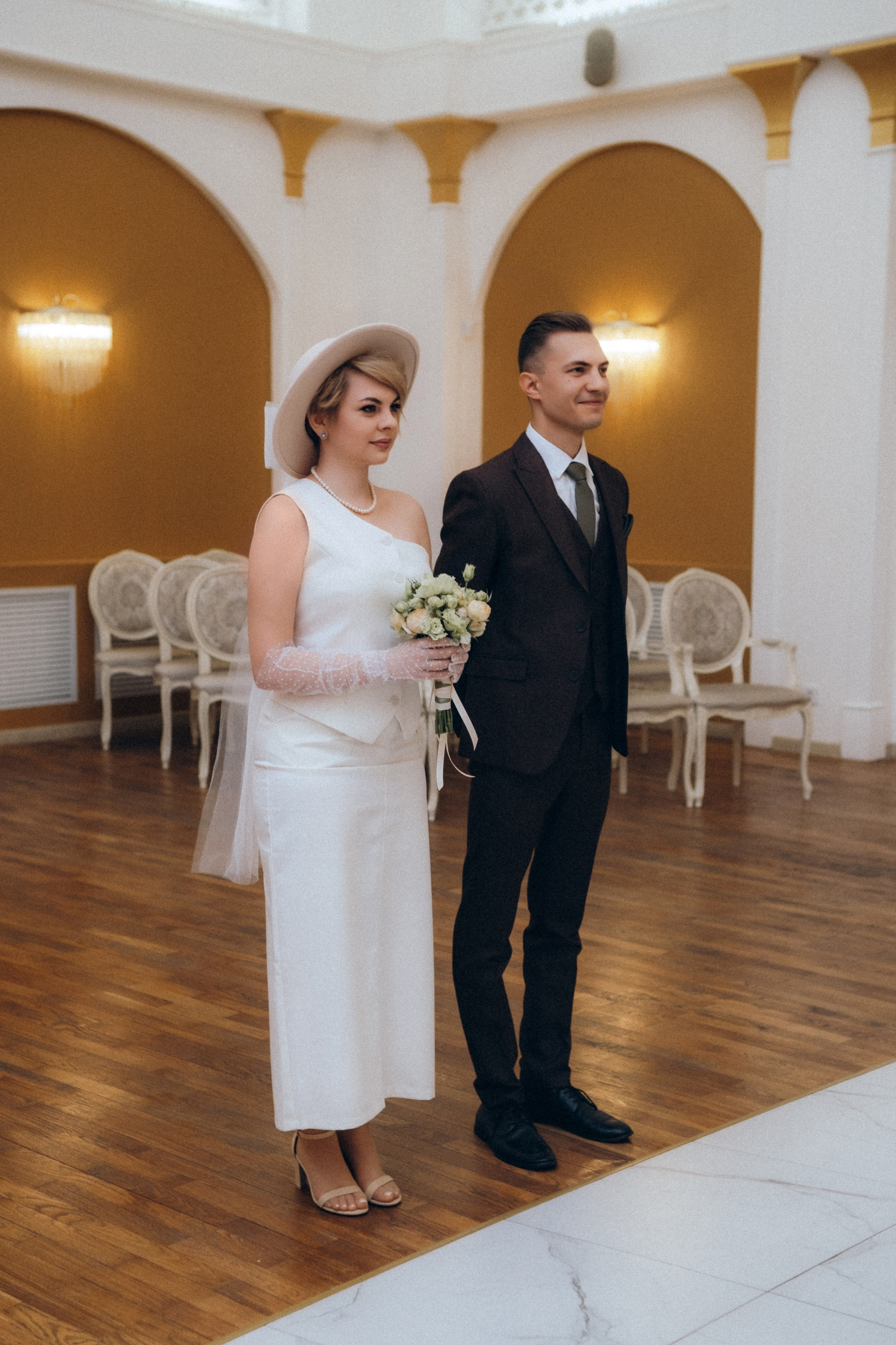 Фрунзенский ЗАГС+прогулка в Центре. Фотограф в Санкт-Петербурге Кристина Брянская