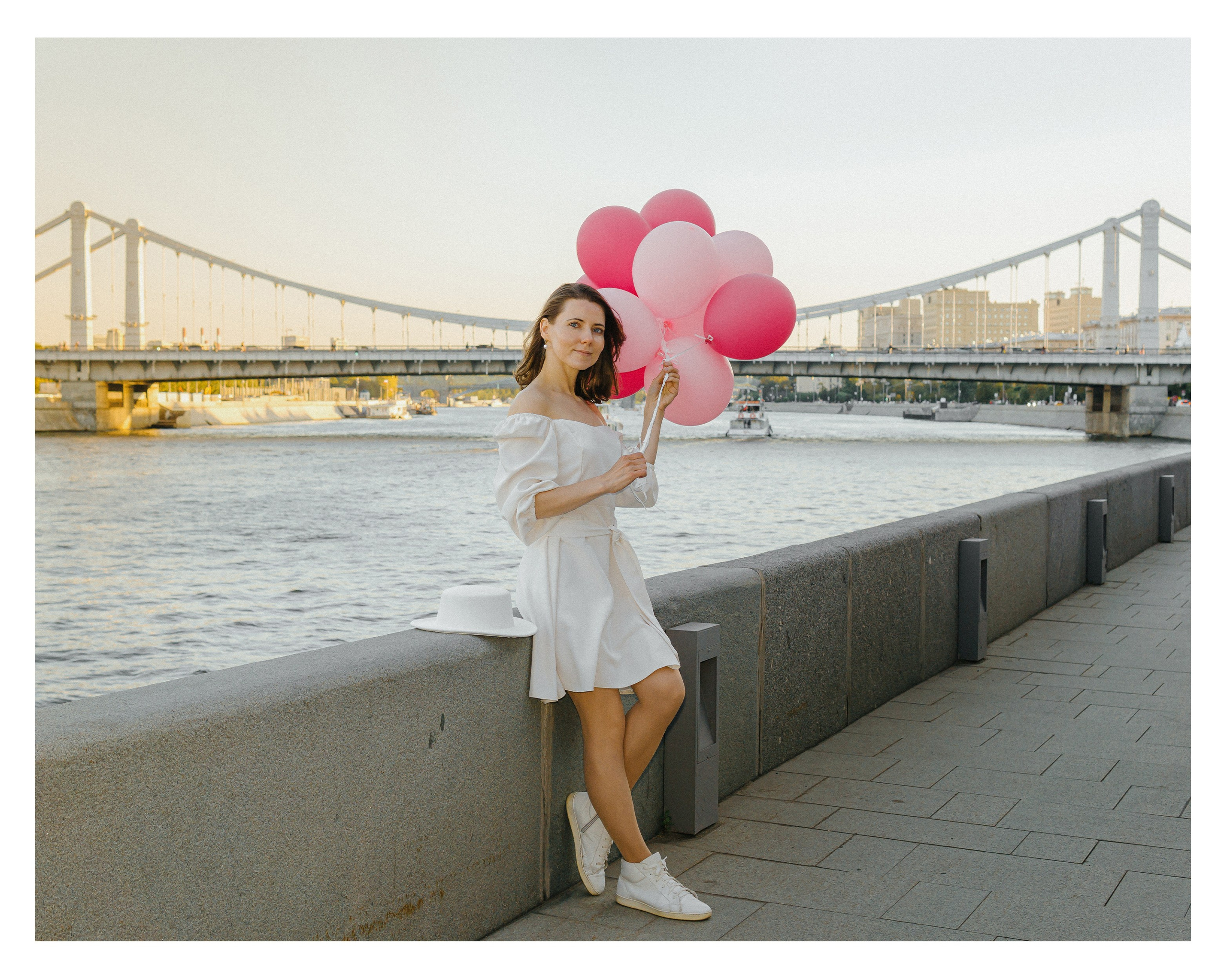 Ира и шарики. Алексей Никифоров свадебный и семейный фотограф Москва, Химки