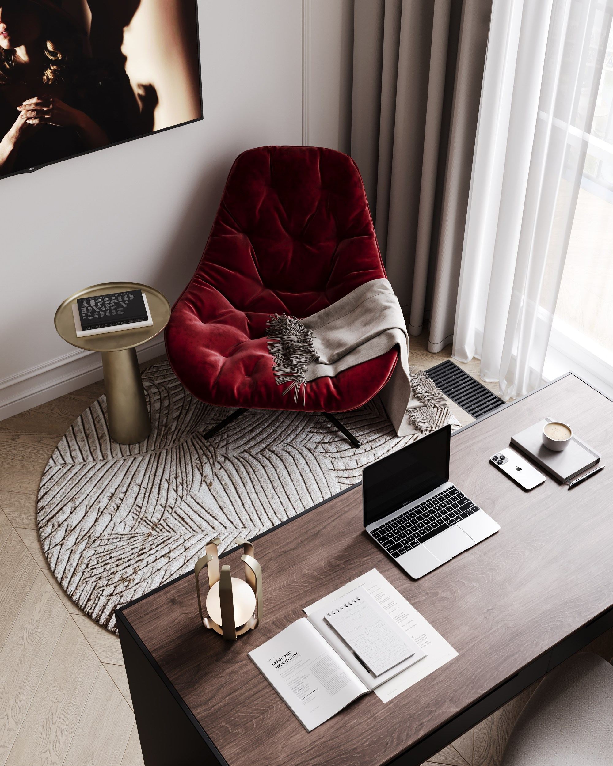 Проект 9 ЖК Западный порт 80 м². Artstudio17 Дизайн-студия Ирины Чабан в Москве