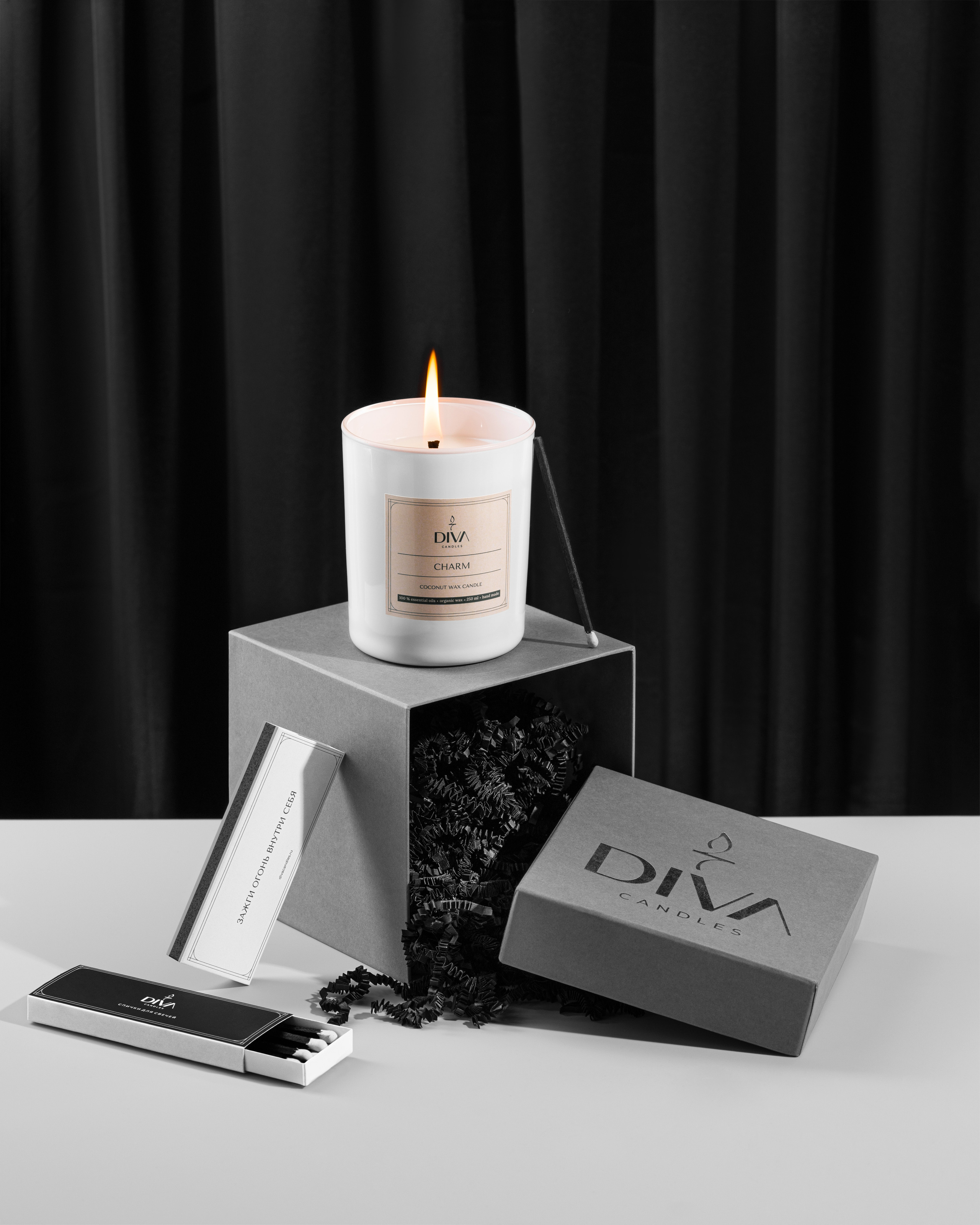 Предметный фотограф. Съемка свечей и диффузоров