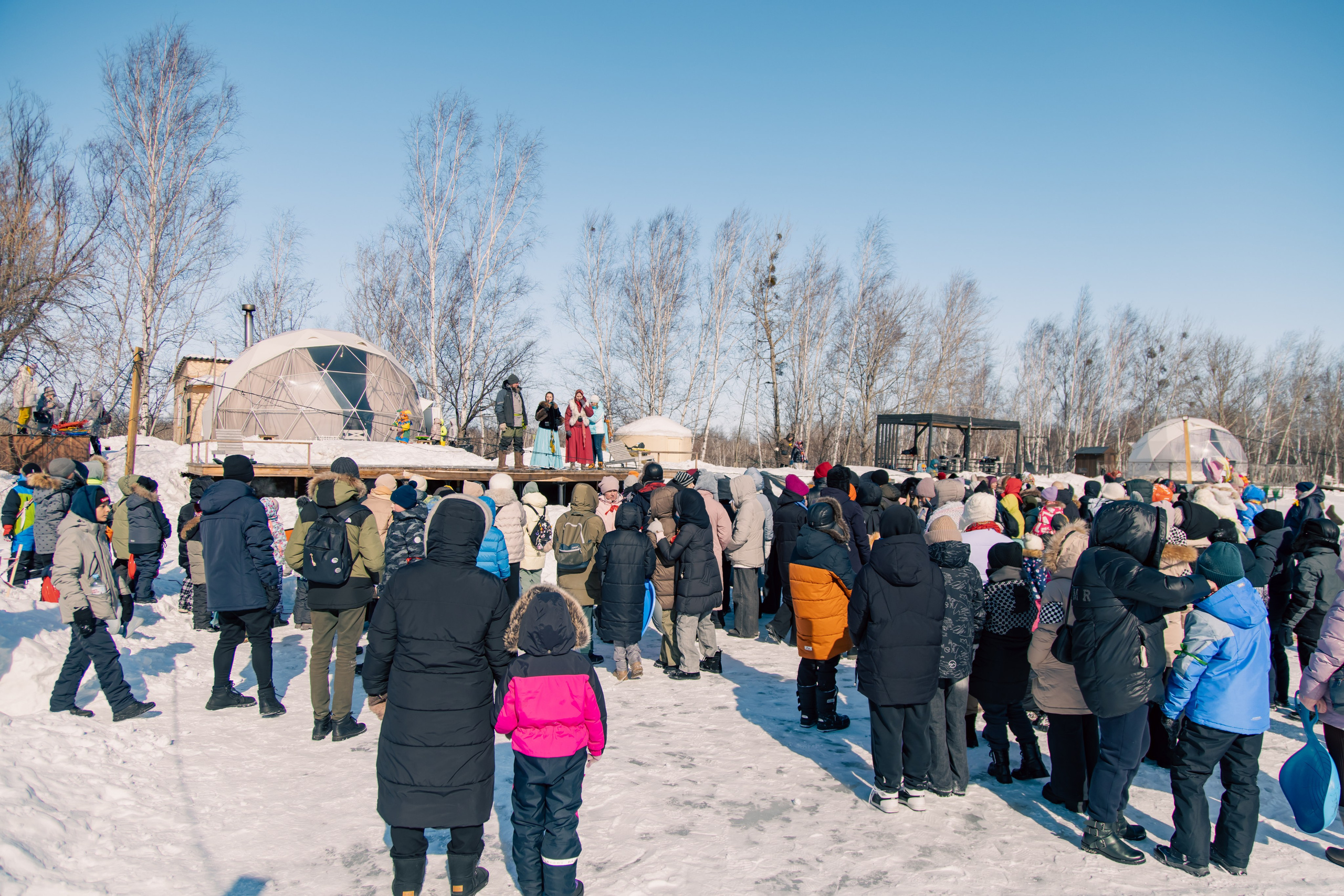 Закрытие масленицы «ДВ Каникулы». МЕДИА-РЕСУРС ХАБАРОВСК / Фотоотчеты / Репортажи / События