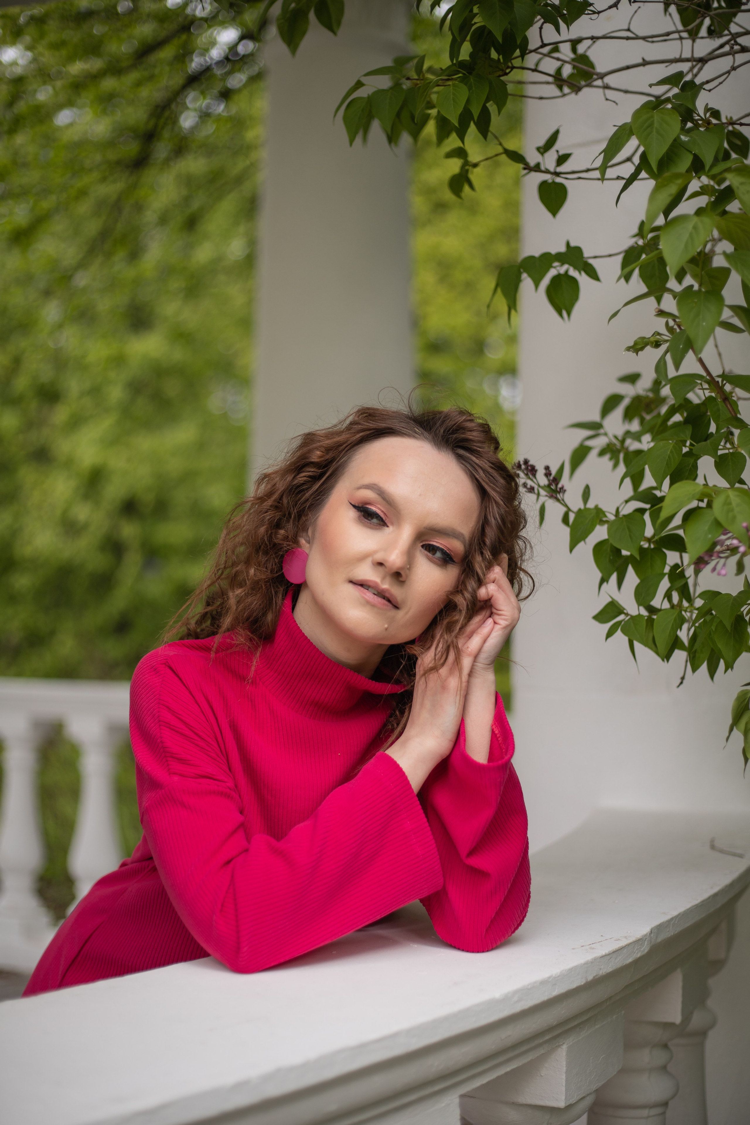 Розовые сады, фотопрогулка с Анастасией. Индивидуальная фотосессия. Фотограф Киржач/Москва_Екатерина Мартынова