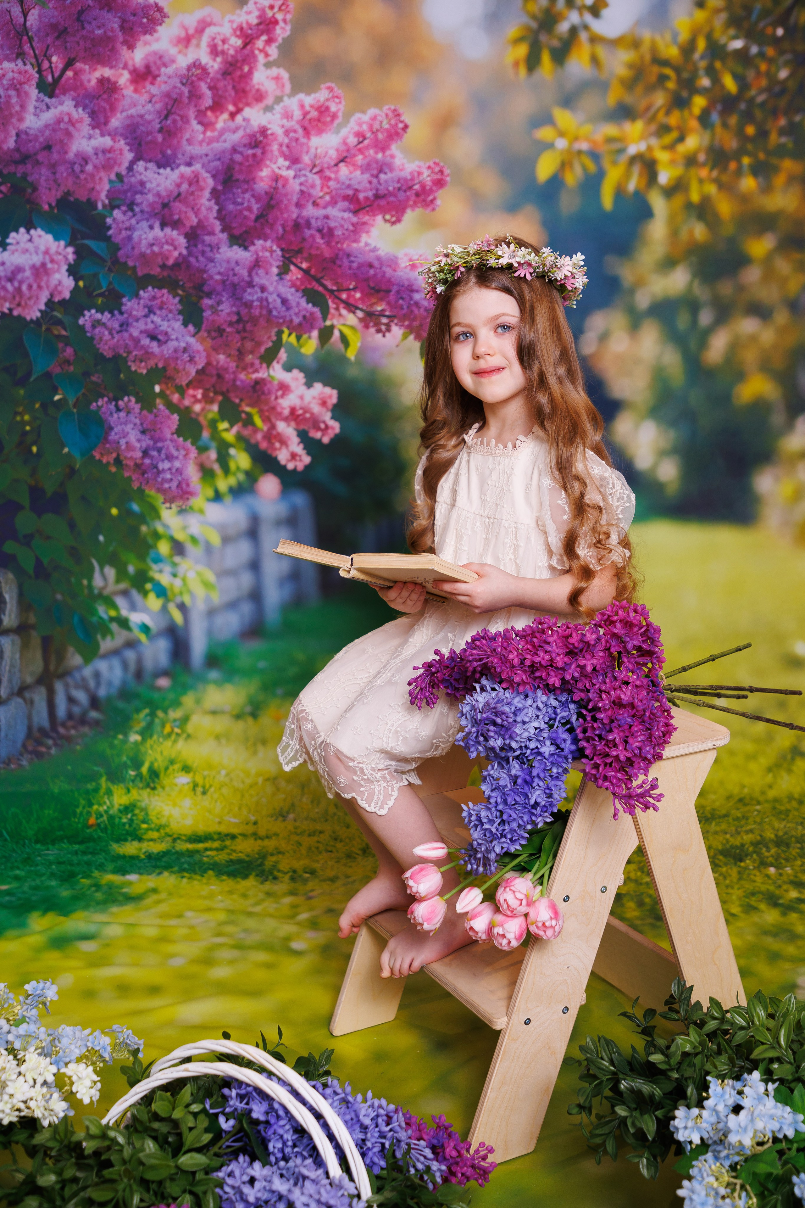 Сирень. Детская фотостудия Москва