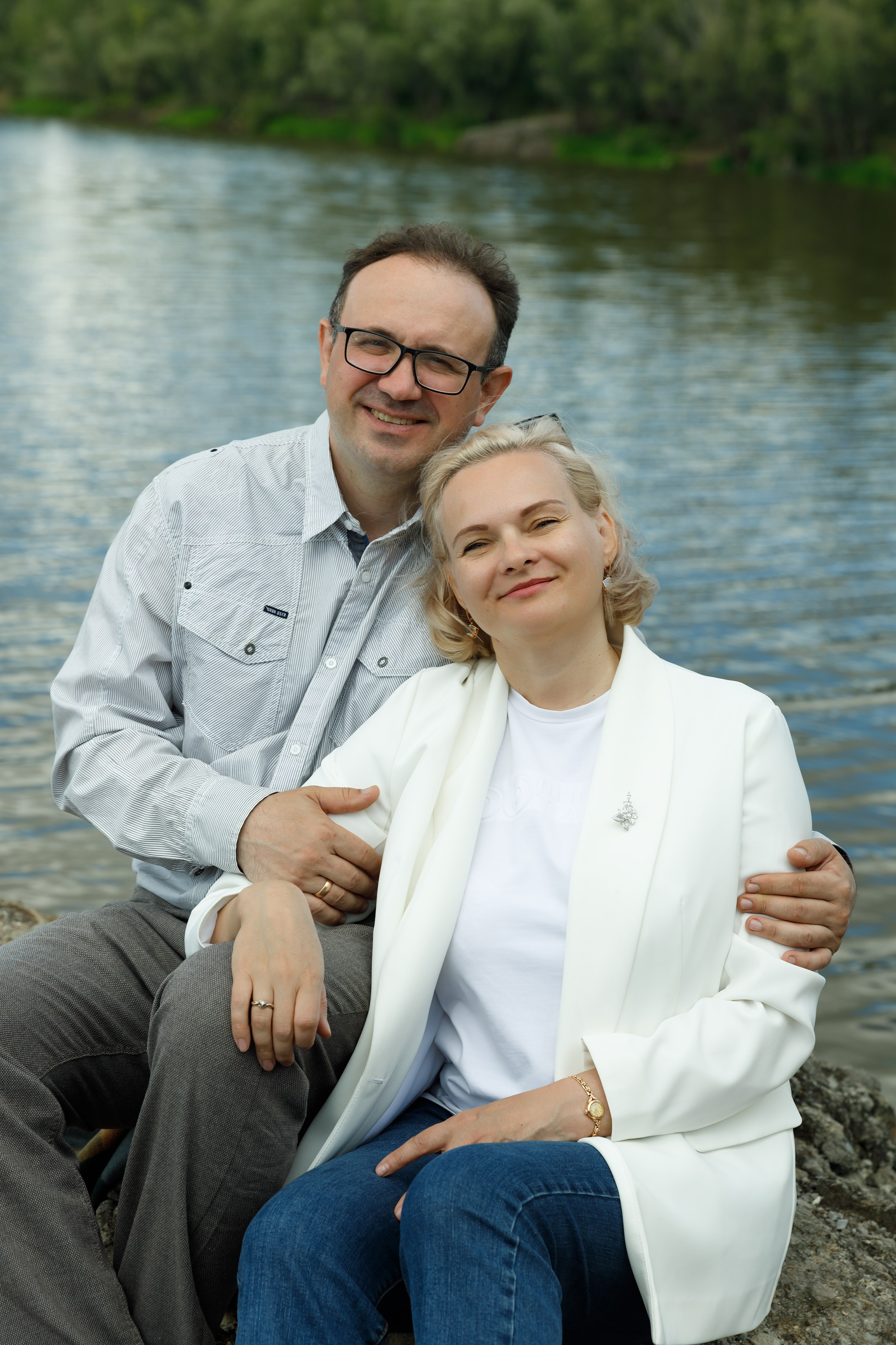 Семейная фотосессия в парке. Фотограф Анна Телекаева, выпускные альбомы, семейные и репортажные съемки в Омске