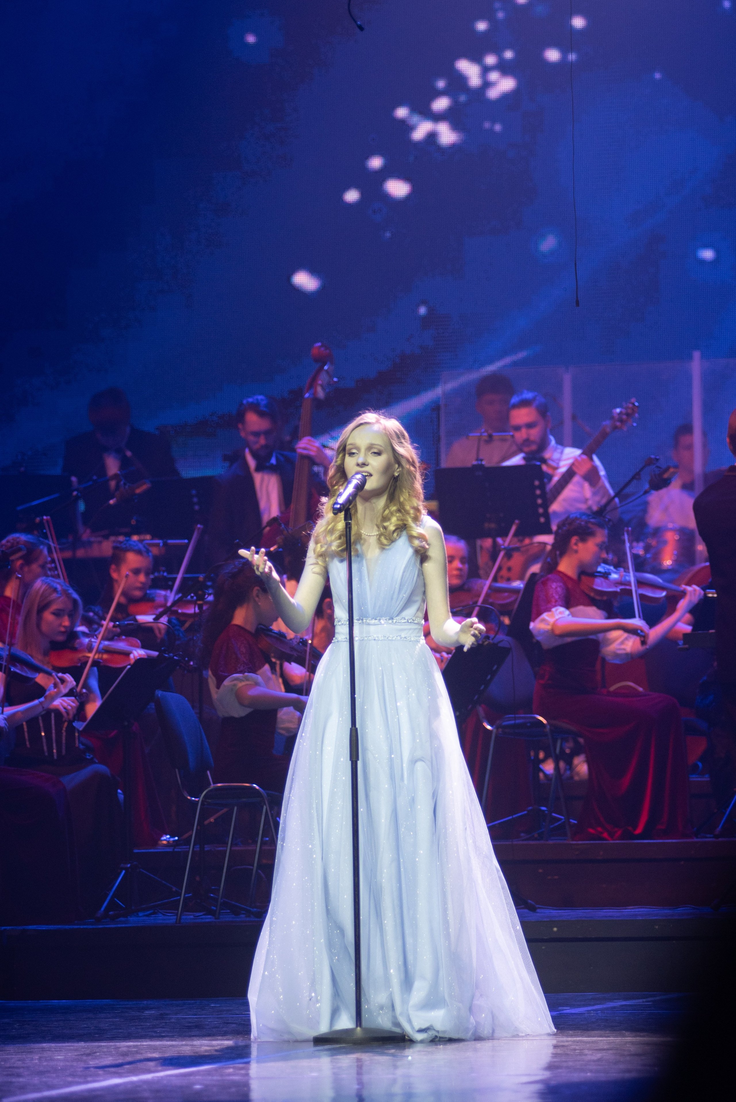 Отчетный концерт ДШИ «Гармония» «Зимняя гармония». Фотограф новорожденных, семейный детский в Тюмени Татьяна Морозова