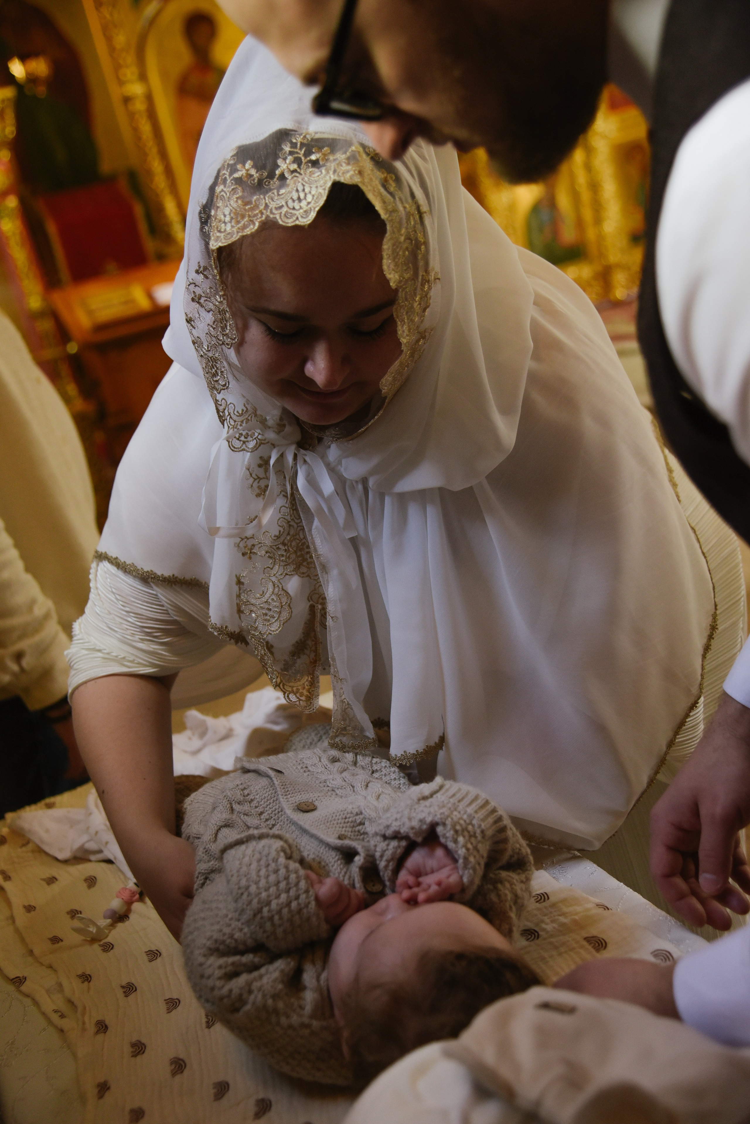 Таинство крещения Виктории. Фотограф Лола Волна, город Москва