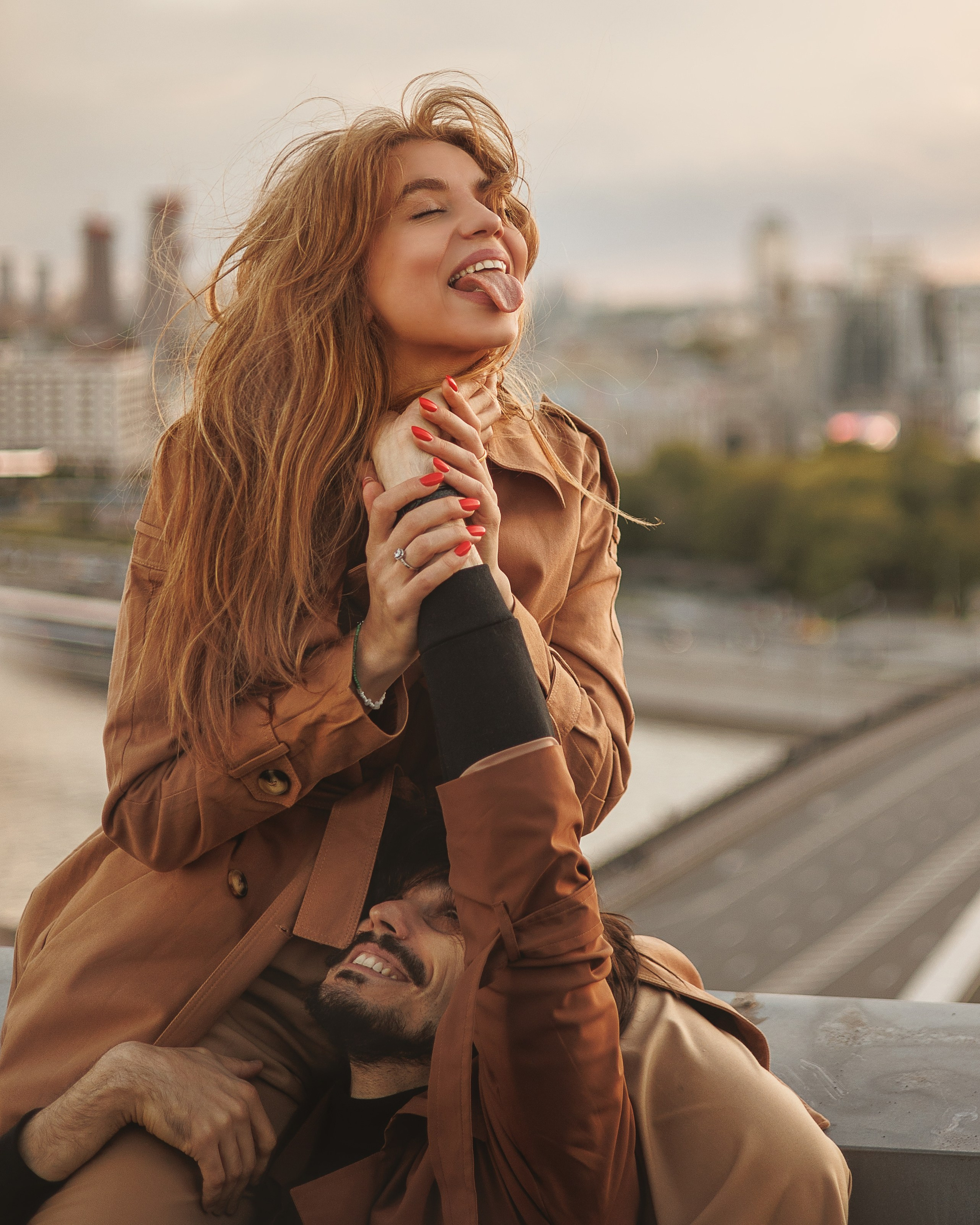 На крыше. Марковкина КрисТина