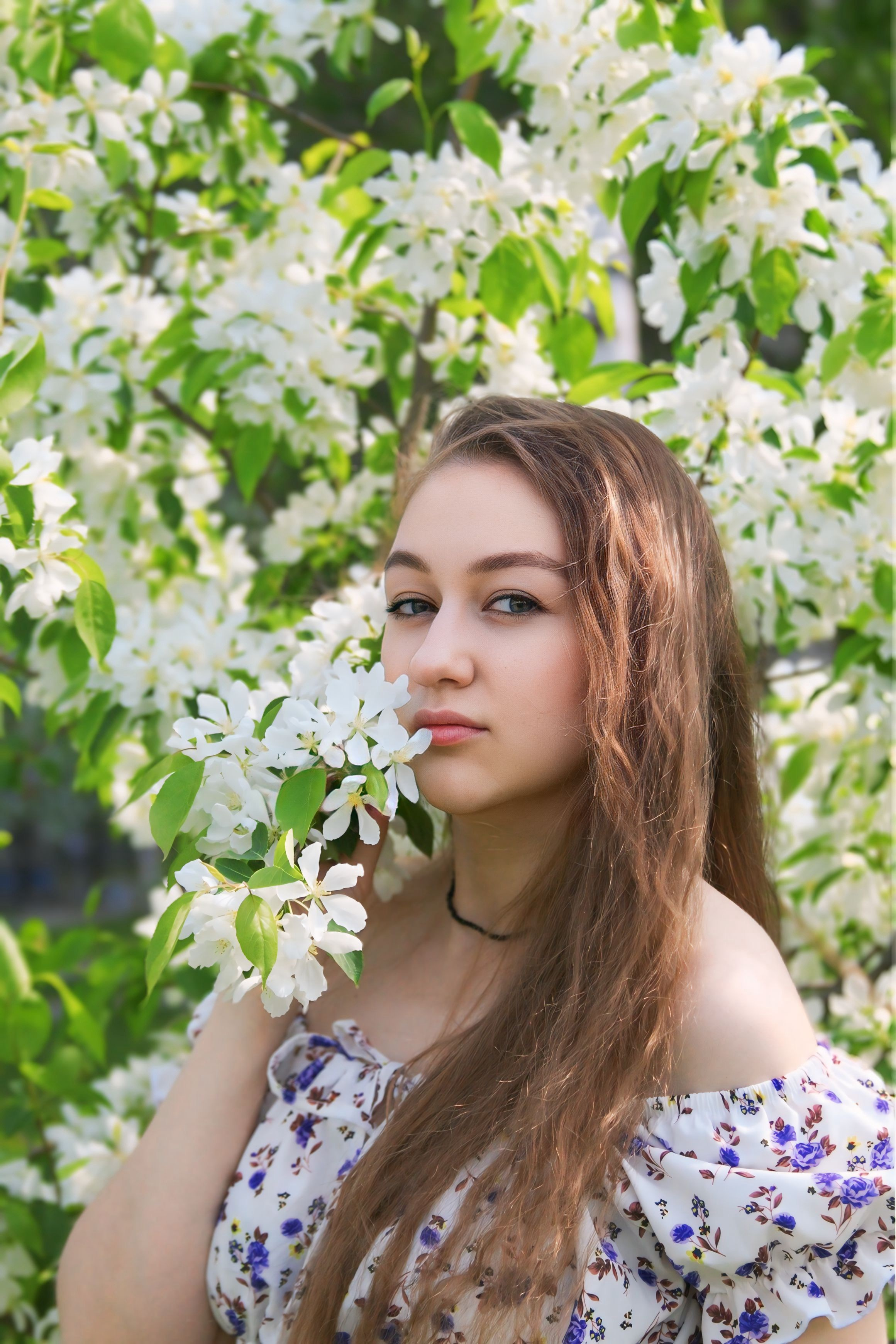 Летняя фотосессия в парке