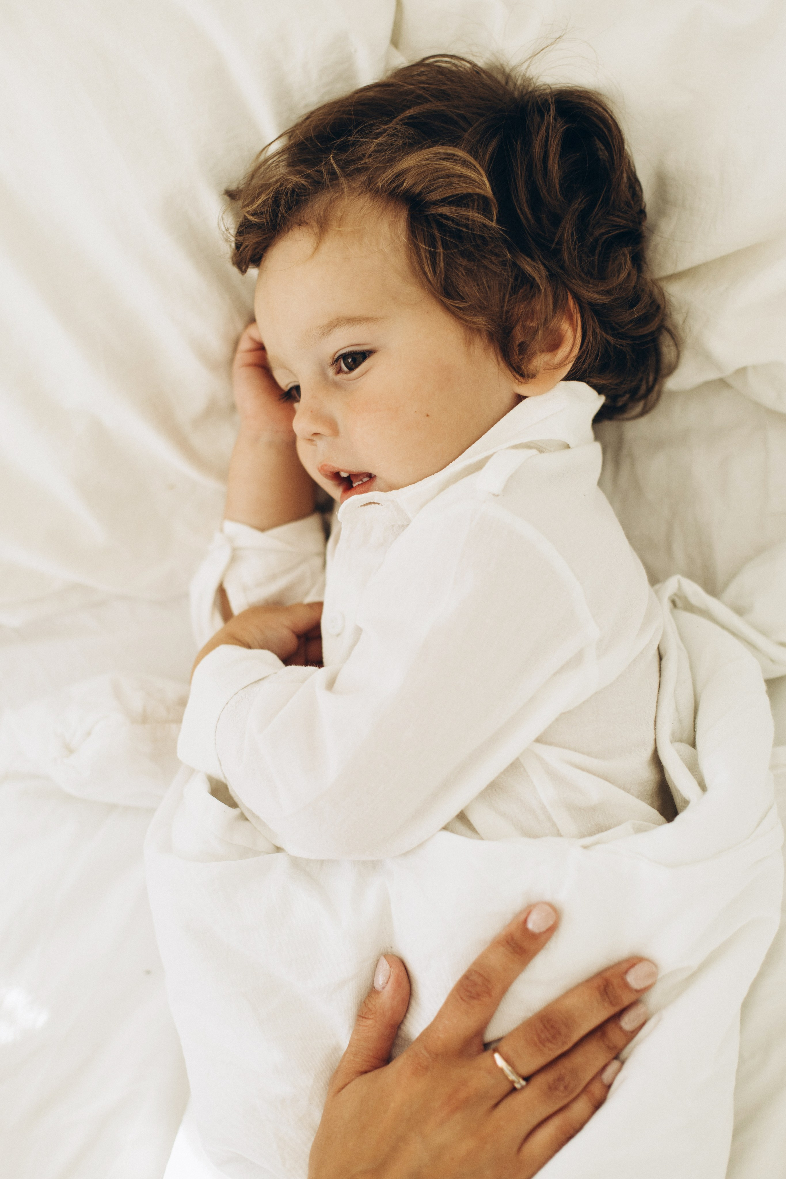 Андрей с мамой в студии. Семейный фотограф в Самаре Елена Ефимова