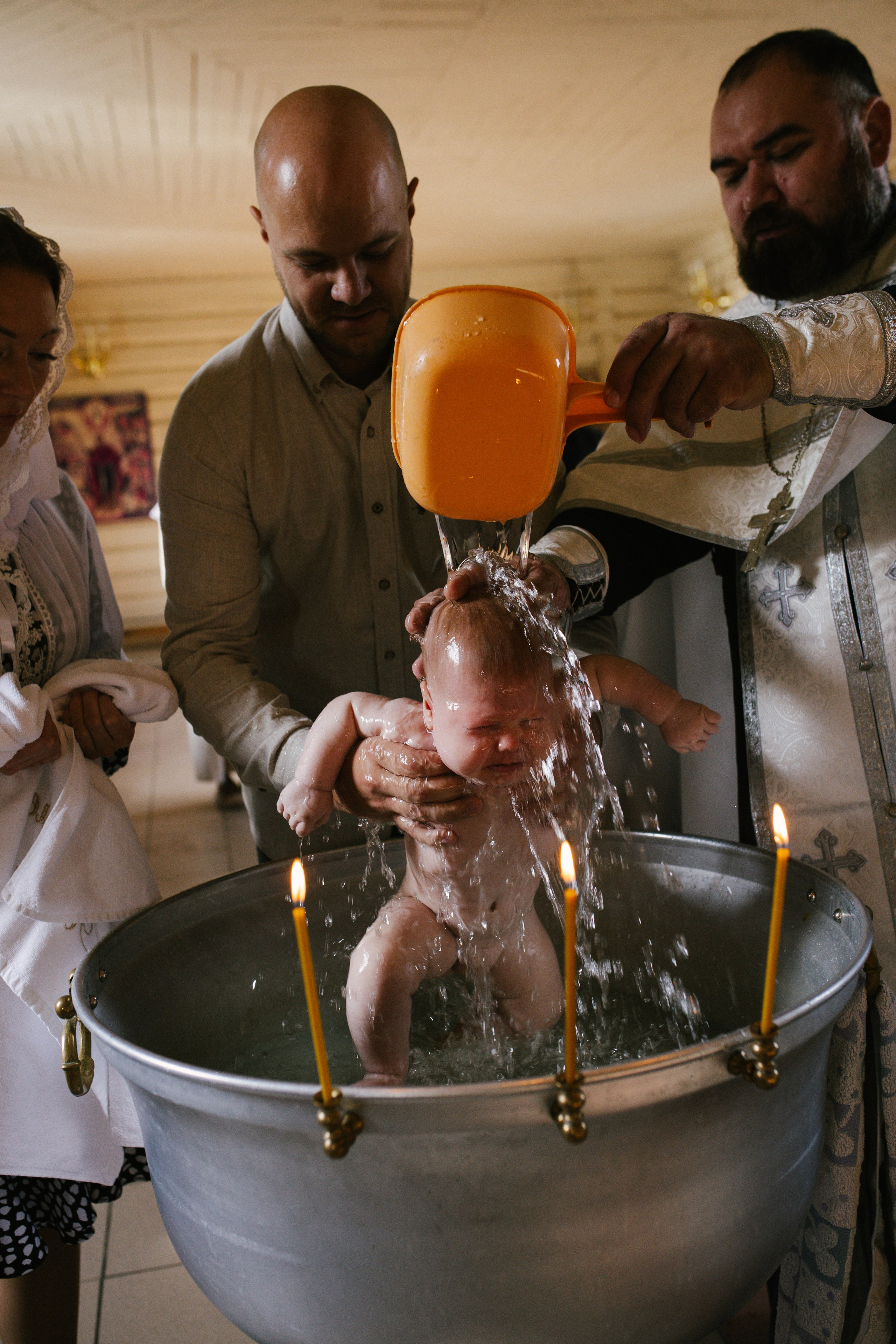 Крещение. Фотограф Катя Трусова