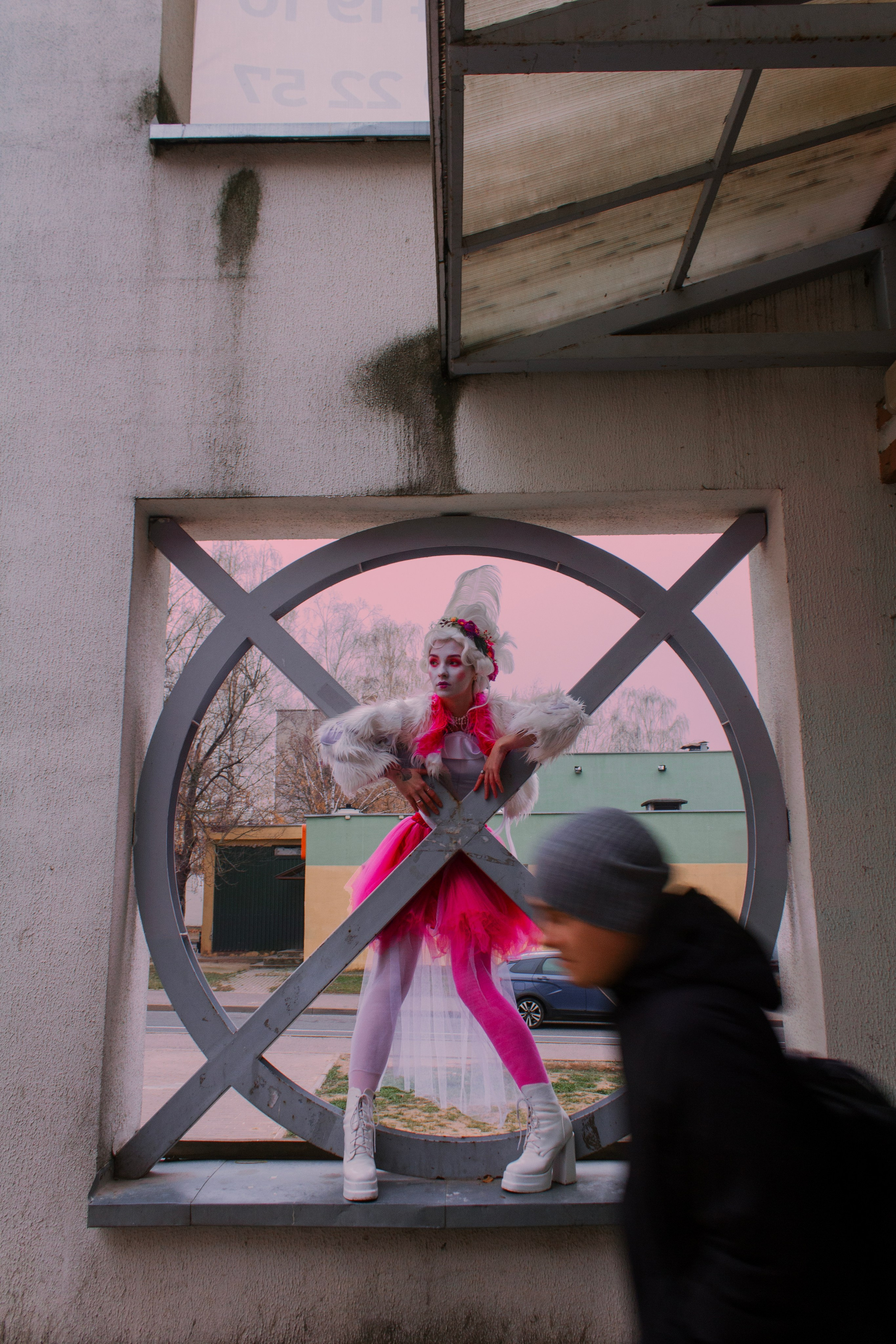 Дама, а вы к нам откуда?