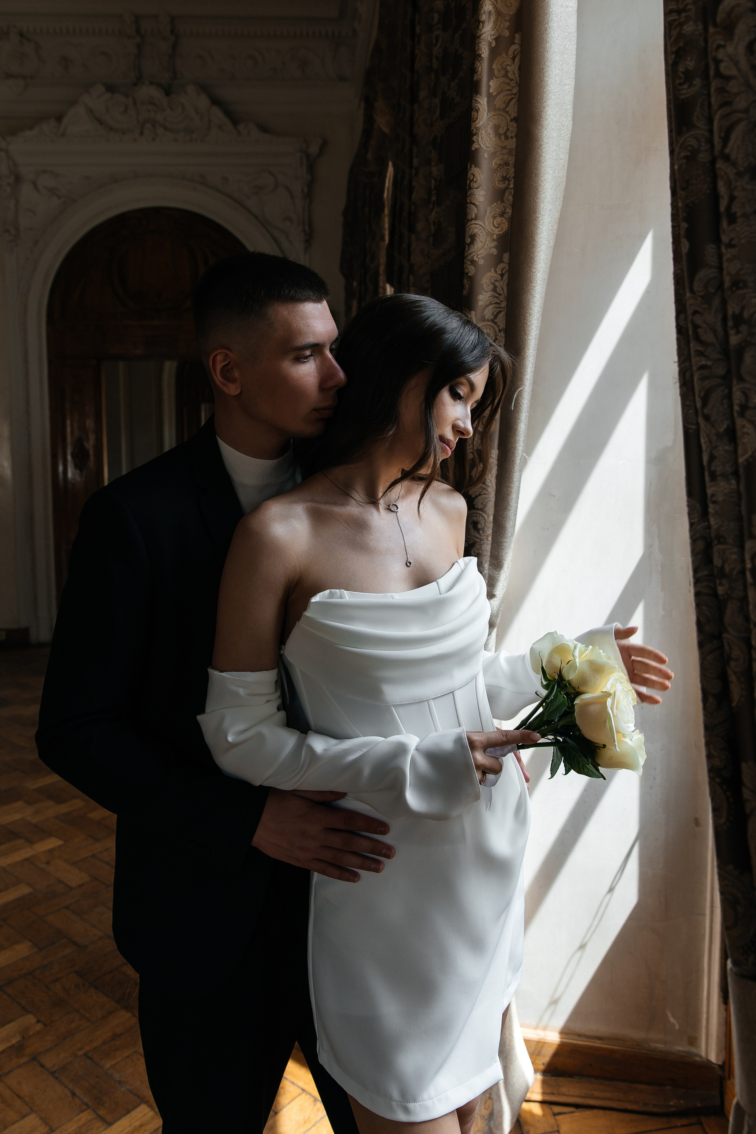 Даниил и Анастасия. Свадебная фотосессия в Библиотеке-читальне им. А. С. Пушкина. Фотограф и видеограф Анна Домашенко