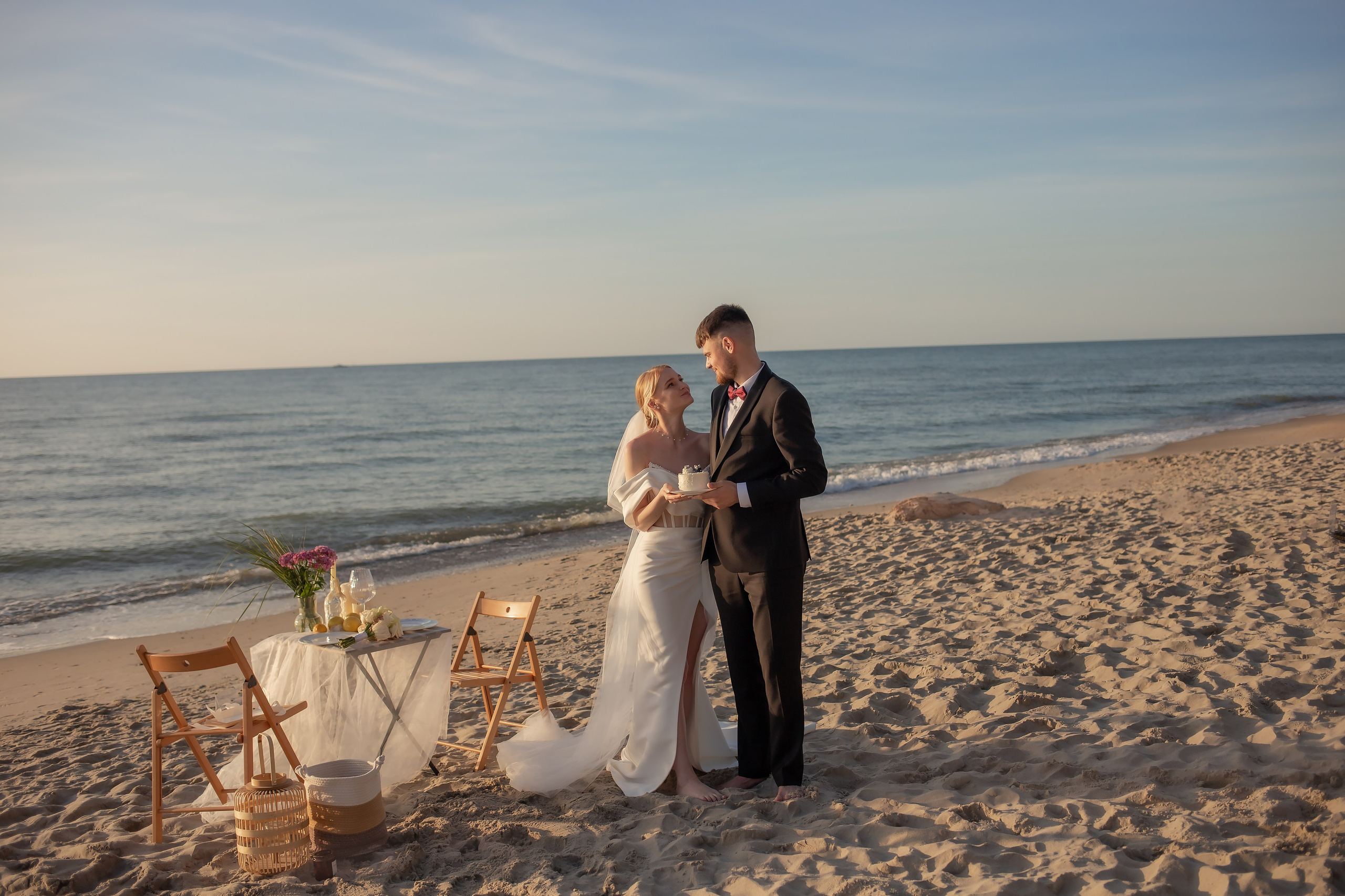 Александра и Влад. На закате. Фотограф в Калининграде Решетникова Алина