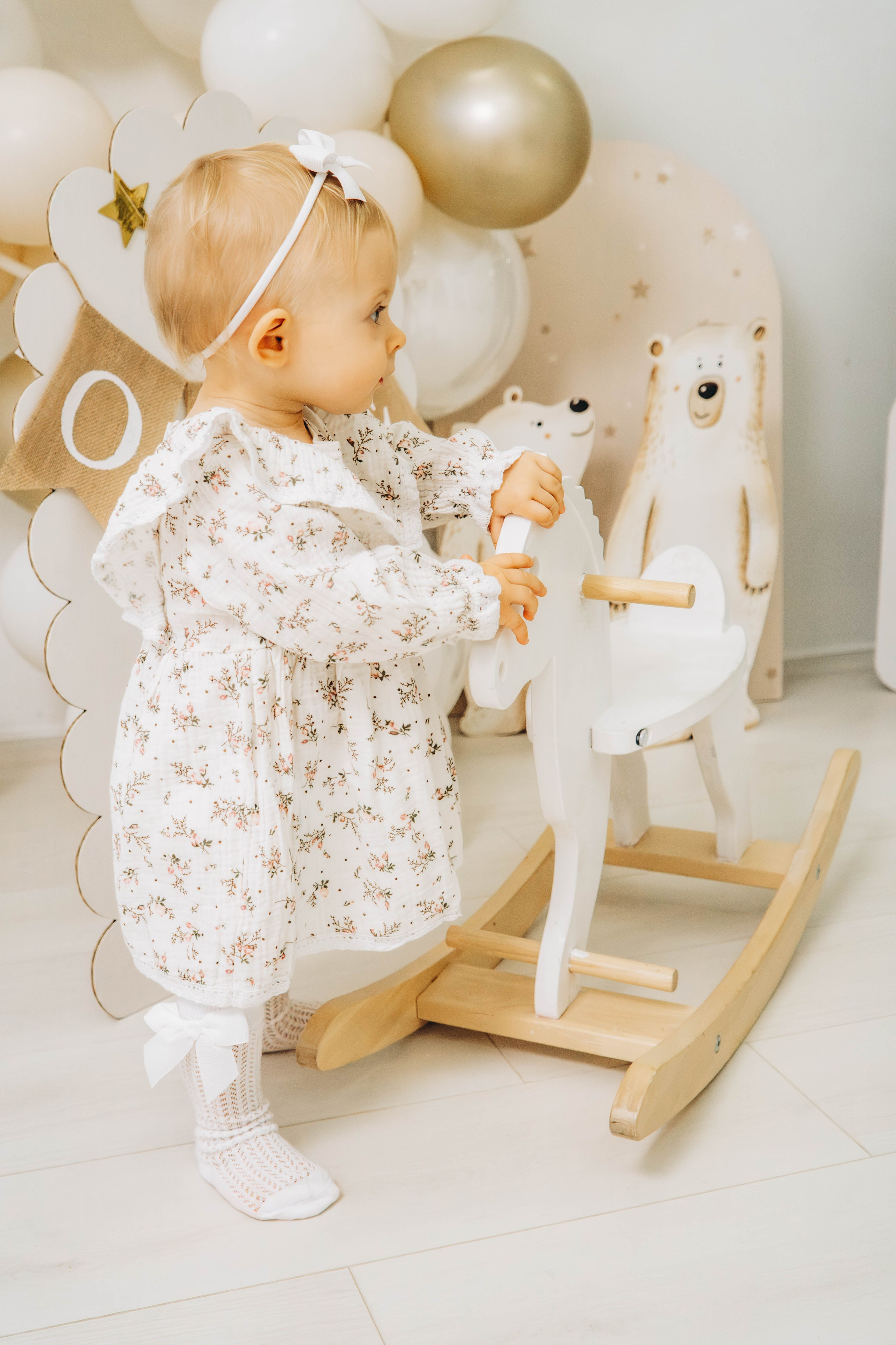 Съемка на годик малышки. Студия «LuLu». Фотограф Москва Валерия Веденина