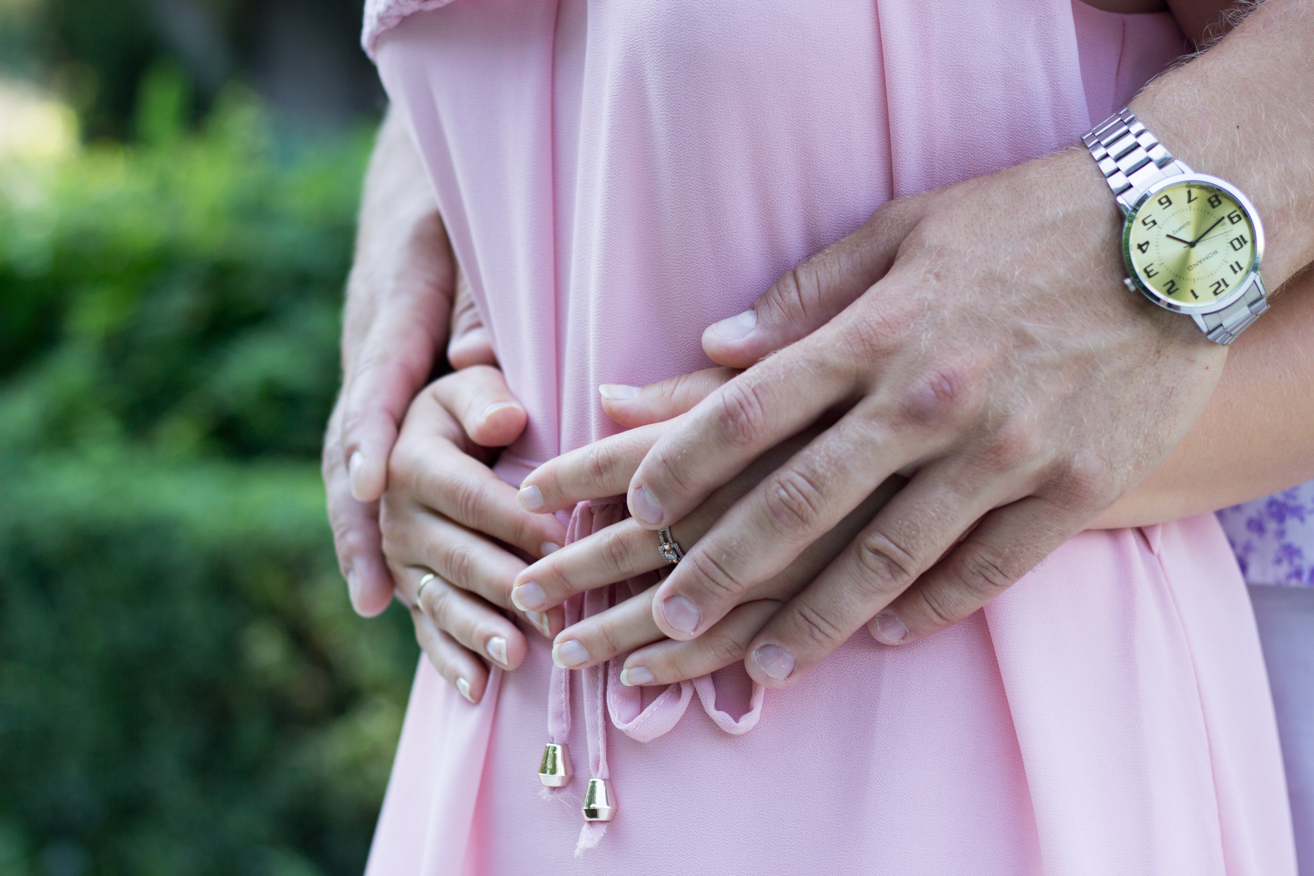 Семейная фотосессия в парке. Фотограф в Сочи Тиунова Маргарита и Тиунов Евгений