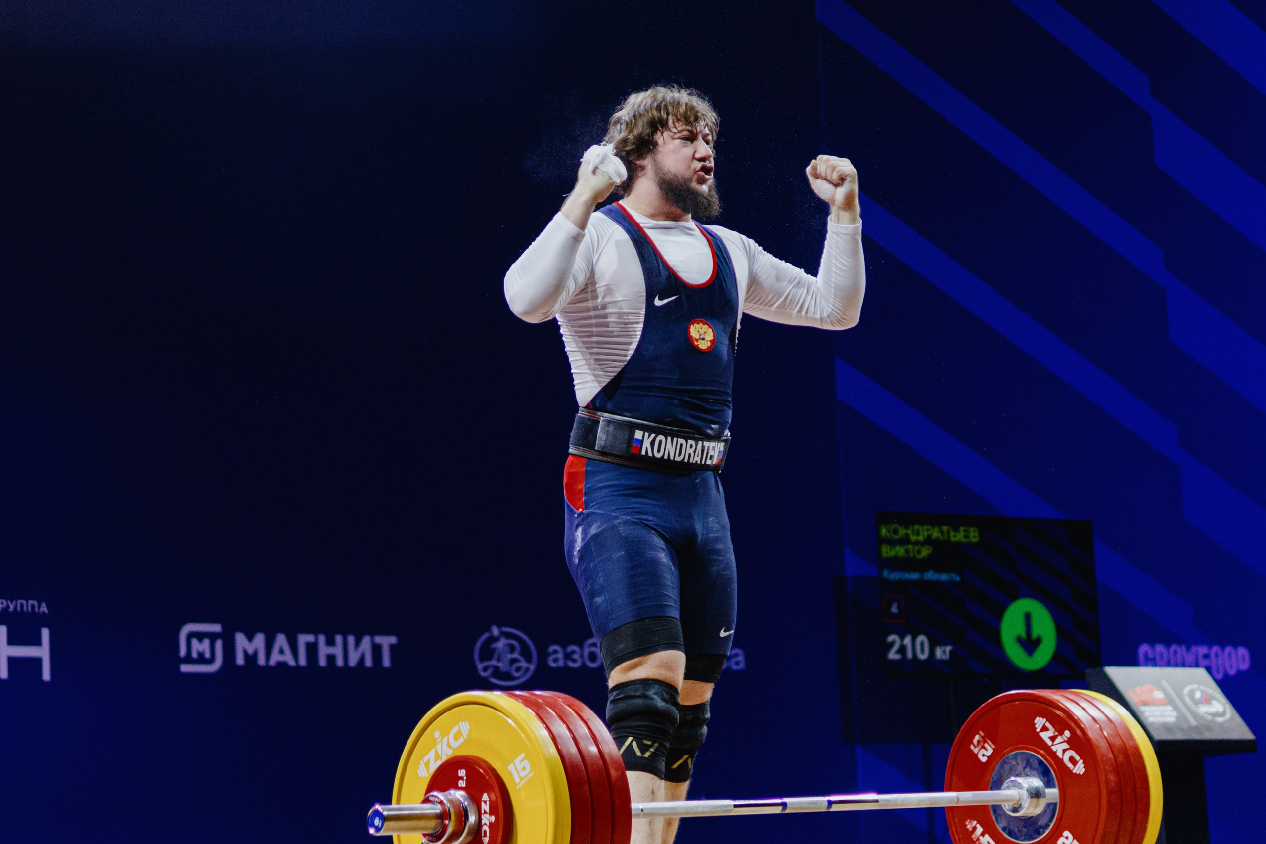 Чемпионат России по тяжелой атлетике 2025. Фотограф в Москве и Санкт-Петербурге Дарина