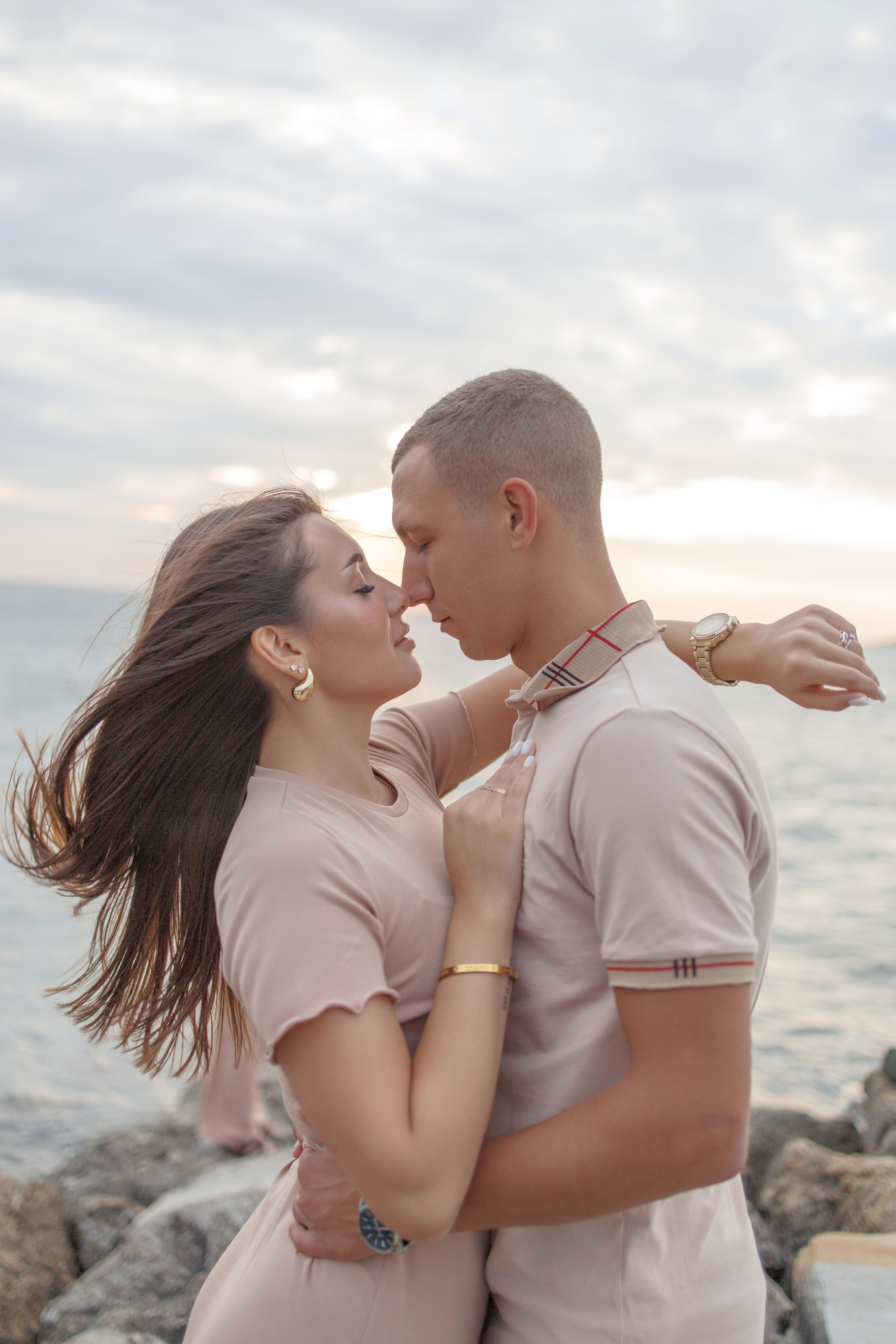 Лавстори пляж Метрополь. Семейный и портретный фотограф в Геленджике Любовь Бодрова