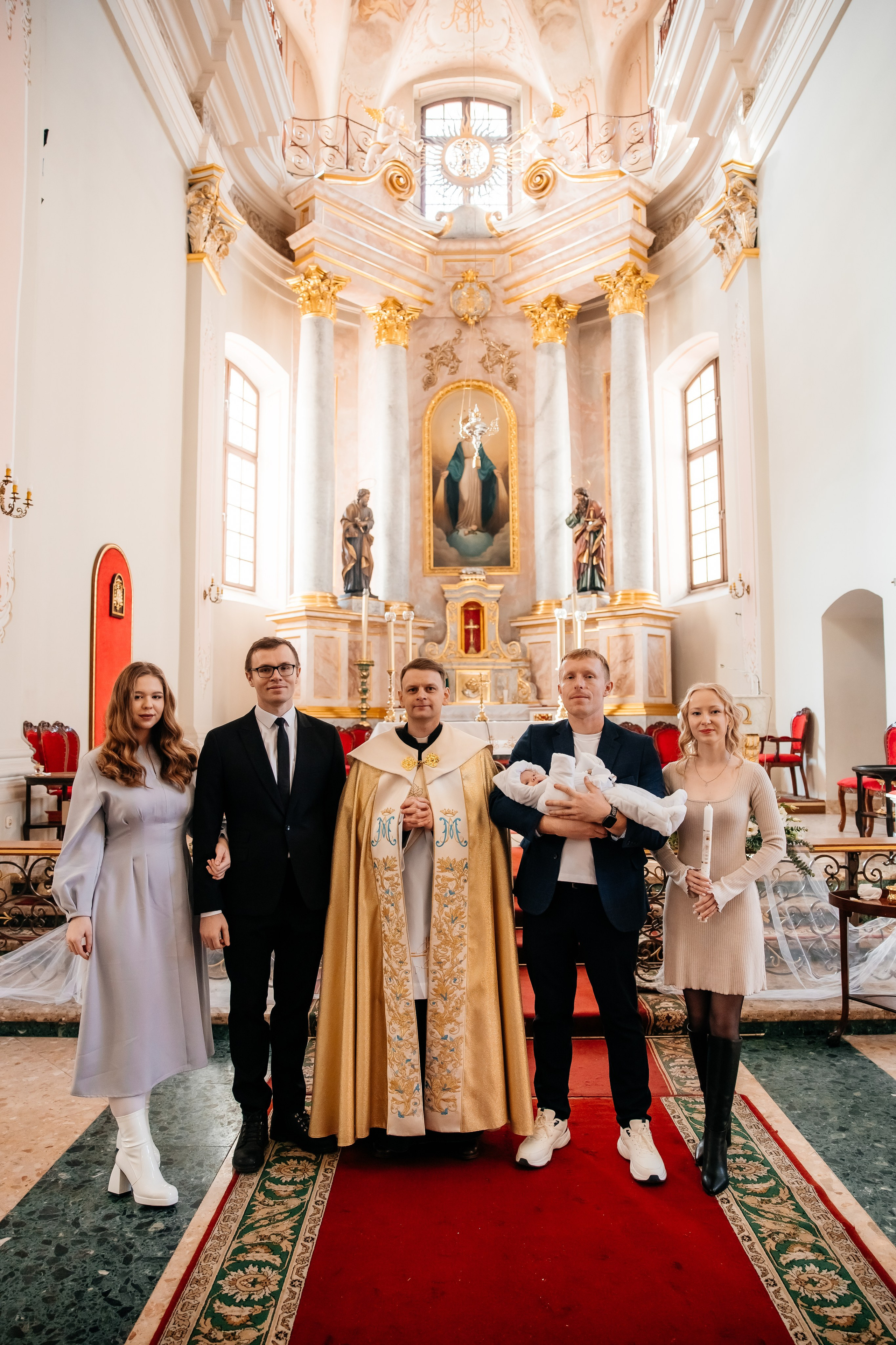 Крещение Софии. Архикафедральный костел Имени Пресвятой Девы Марии. Фотограф ВИКА МЕДУЗА