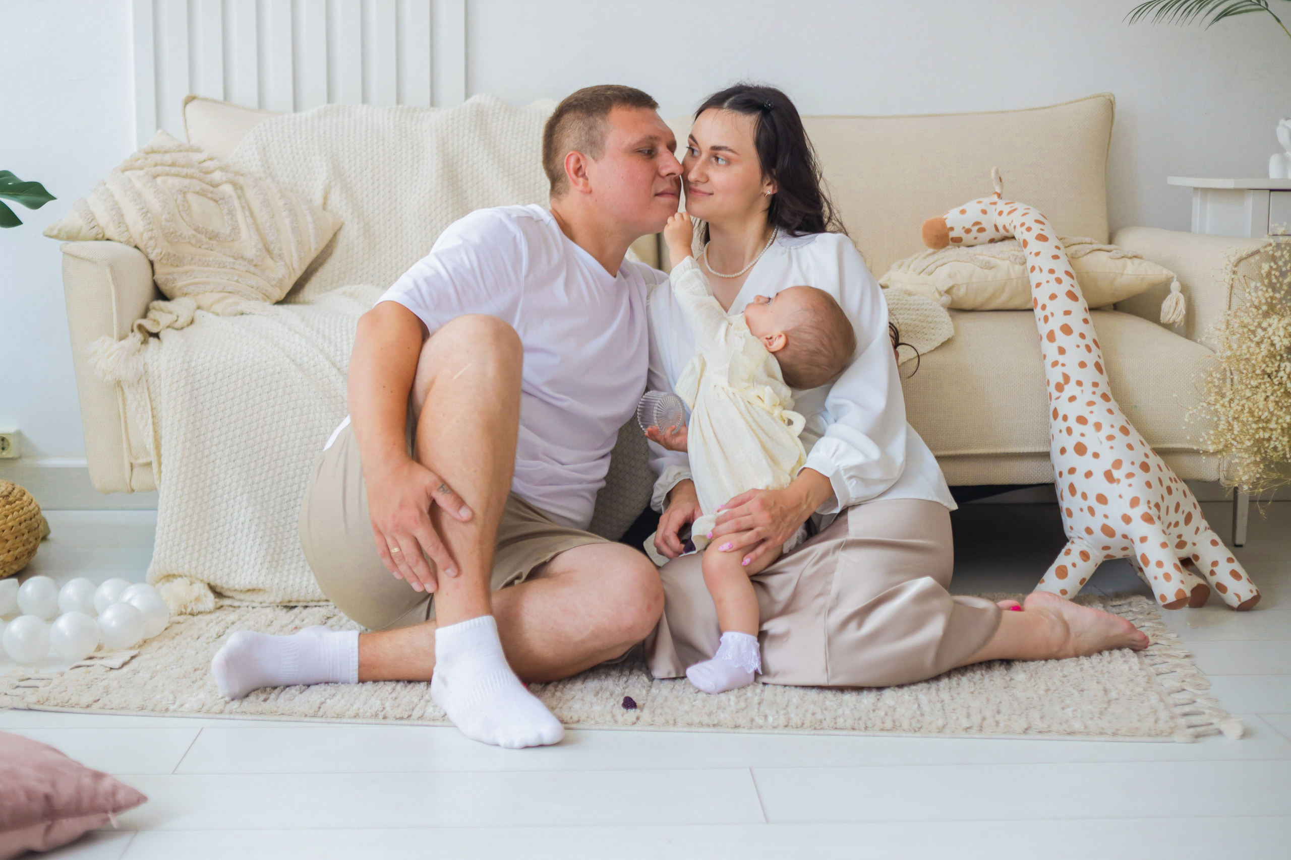 Полина 1 годик. Семейный, детский, свадебный фотограф в Москве, Люберцах