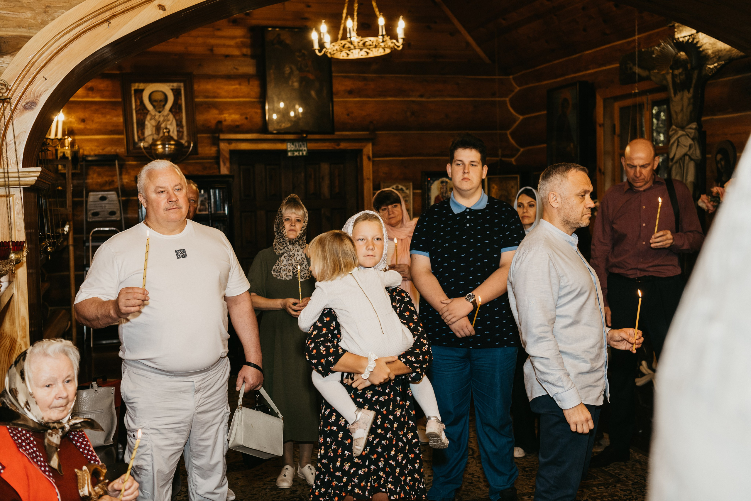 Крещение Елизаветы. Фотограф на выписку из роддома в Москве и МО
