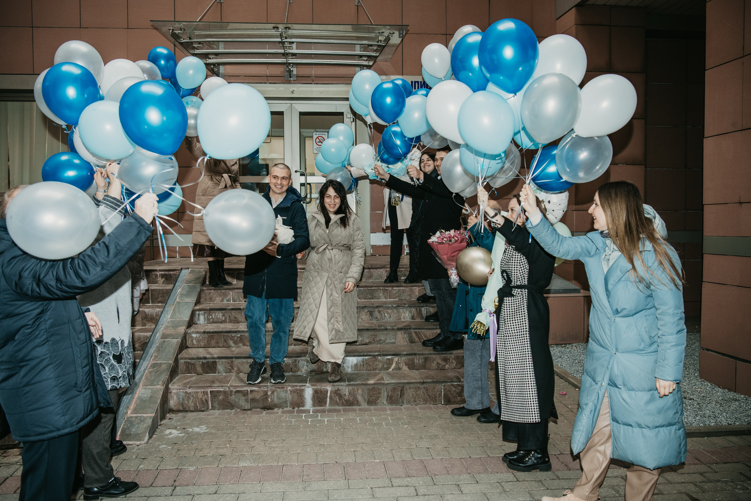 Выписка Назара. На Севастопольском. Фотограф на выписку из роддома в Москве и МО