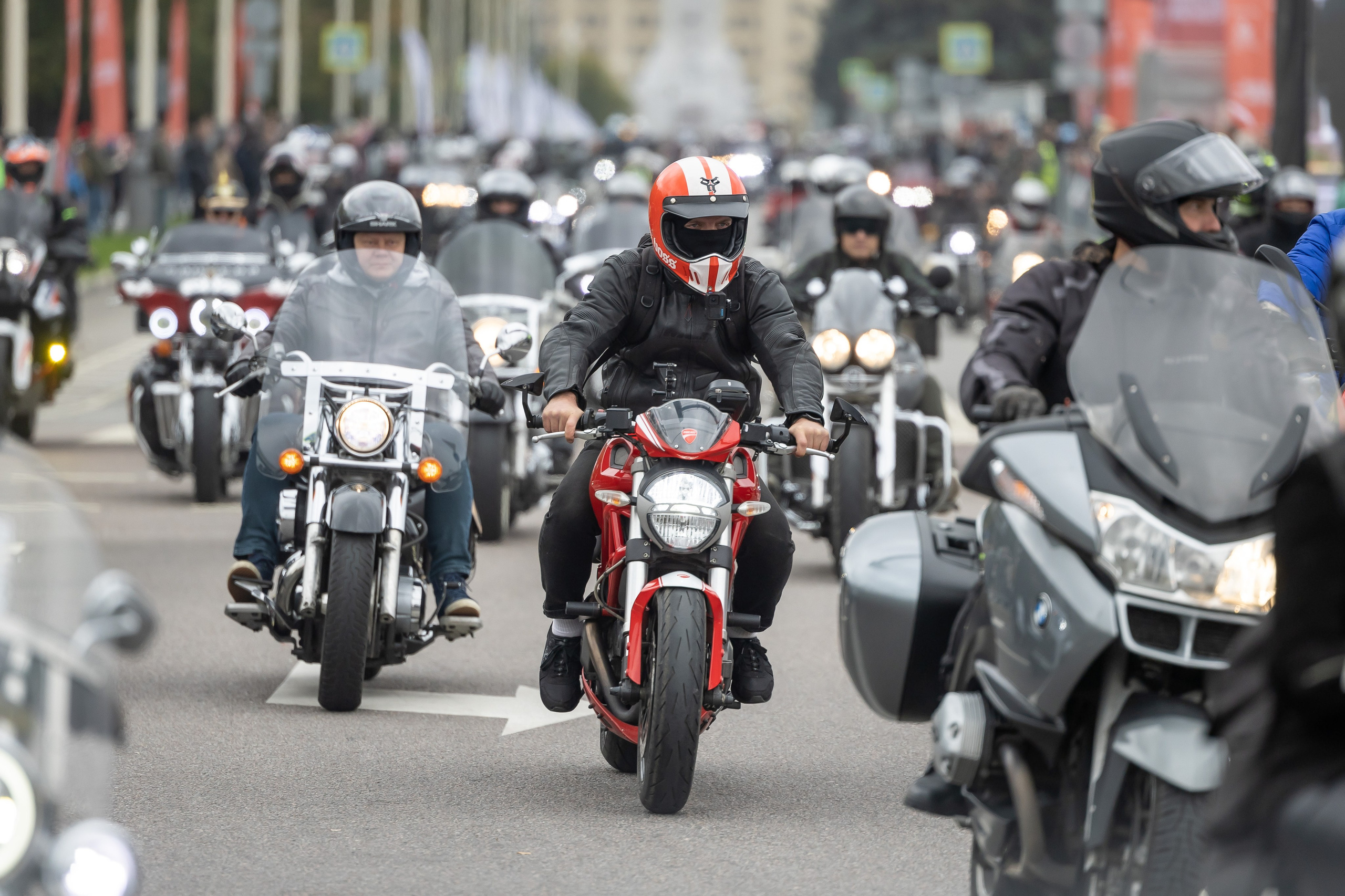 13-й Московский Мотофестиваль. Фотограф Владимир Охрименко