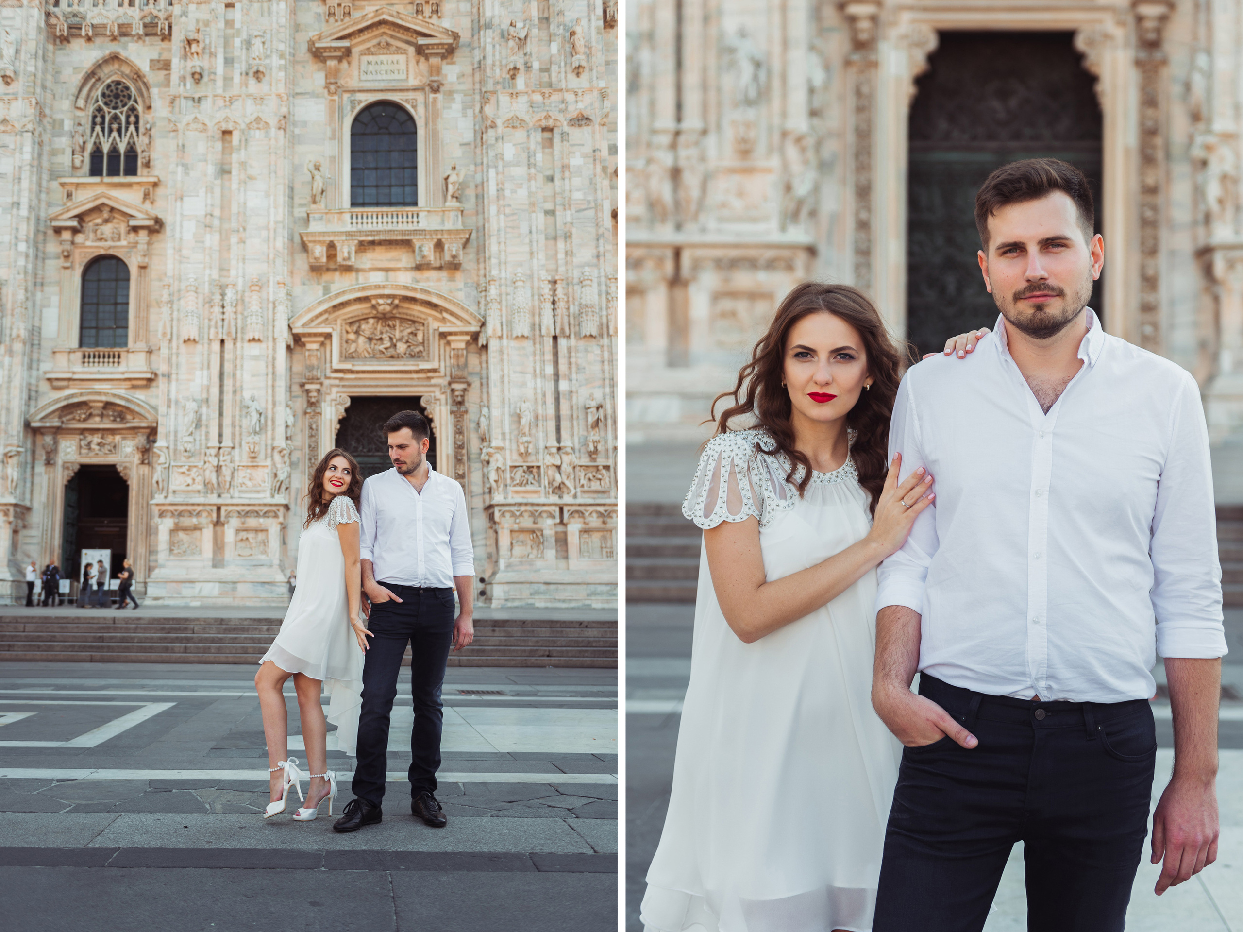 Maria & Yuri (Milan, Italy). Photographer in Switzerland and Europe Anna Alekseenko