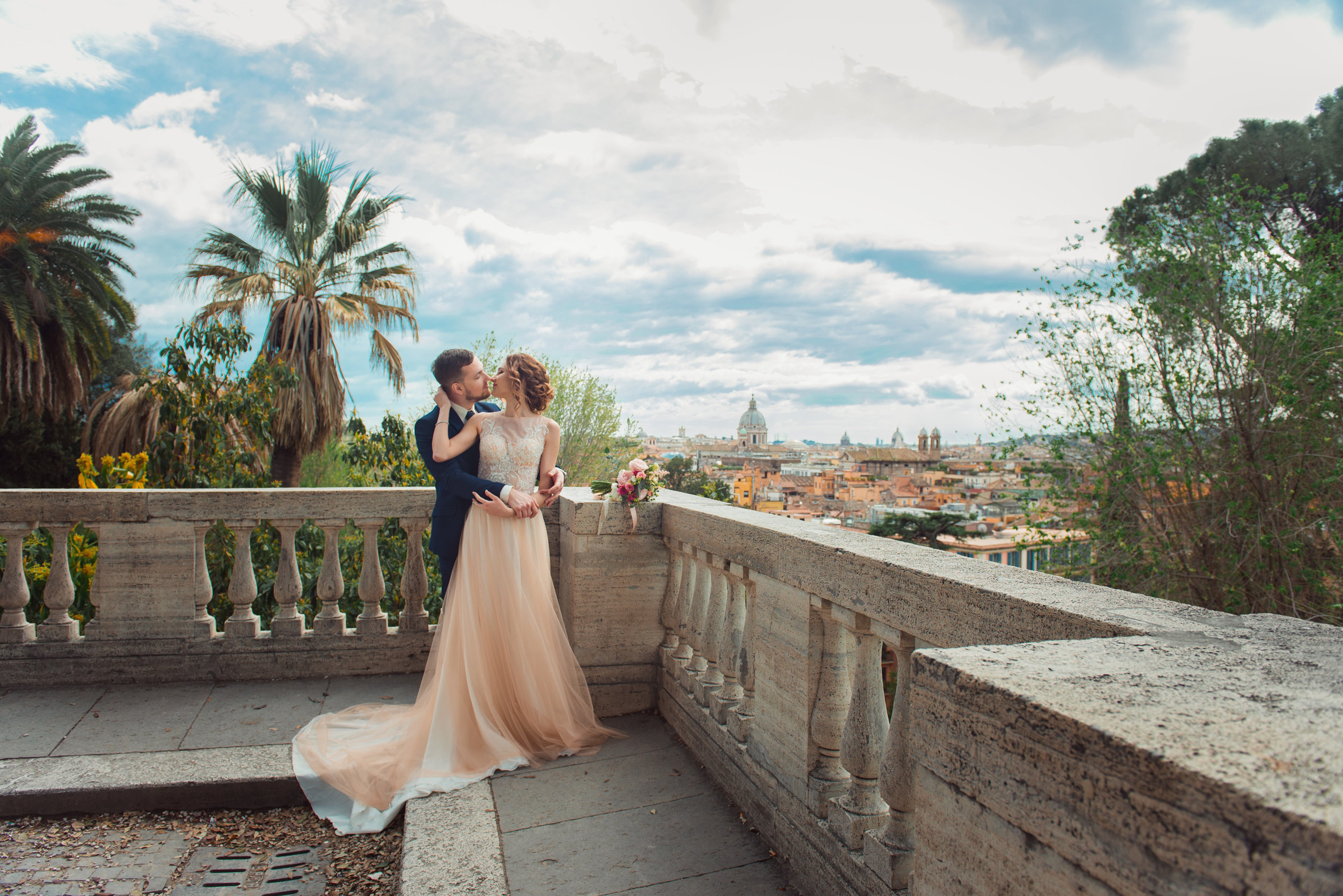 Anastasia & Sergey (Rome, Italy). Photographer in Switzerland and Europe Anna Alekseenko