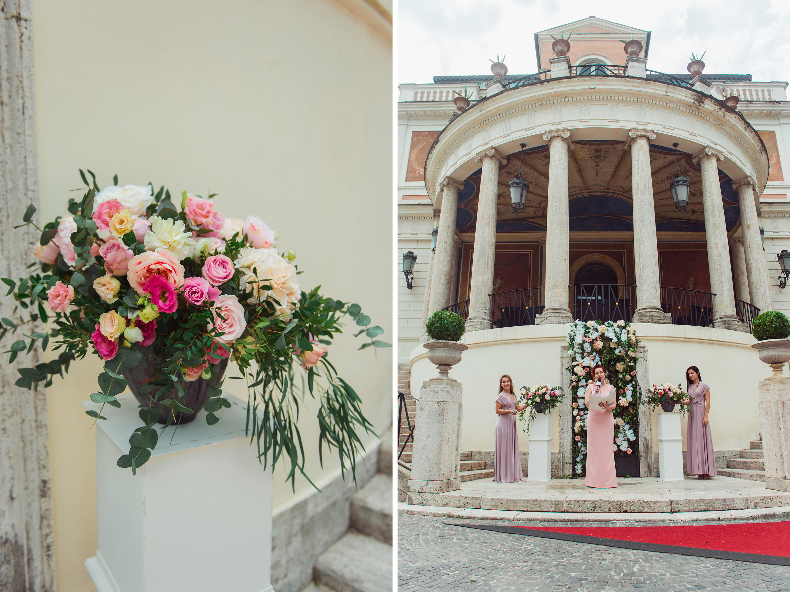 Anastasia & Sergey (Rome, Italy). Photographer in Switzerland and Europe Anna Alekseenko