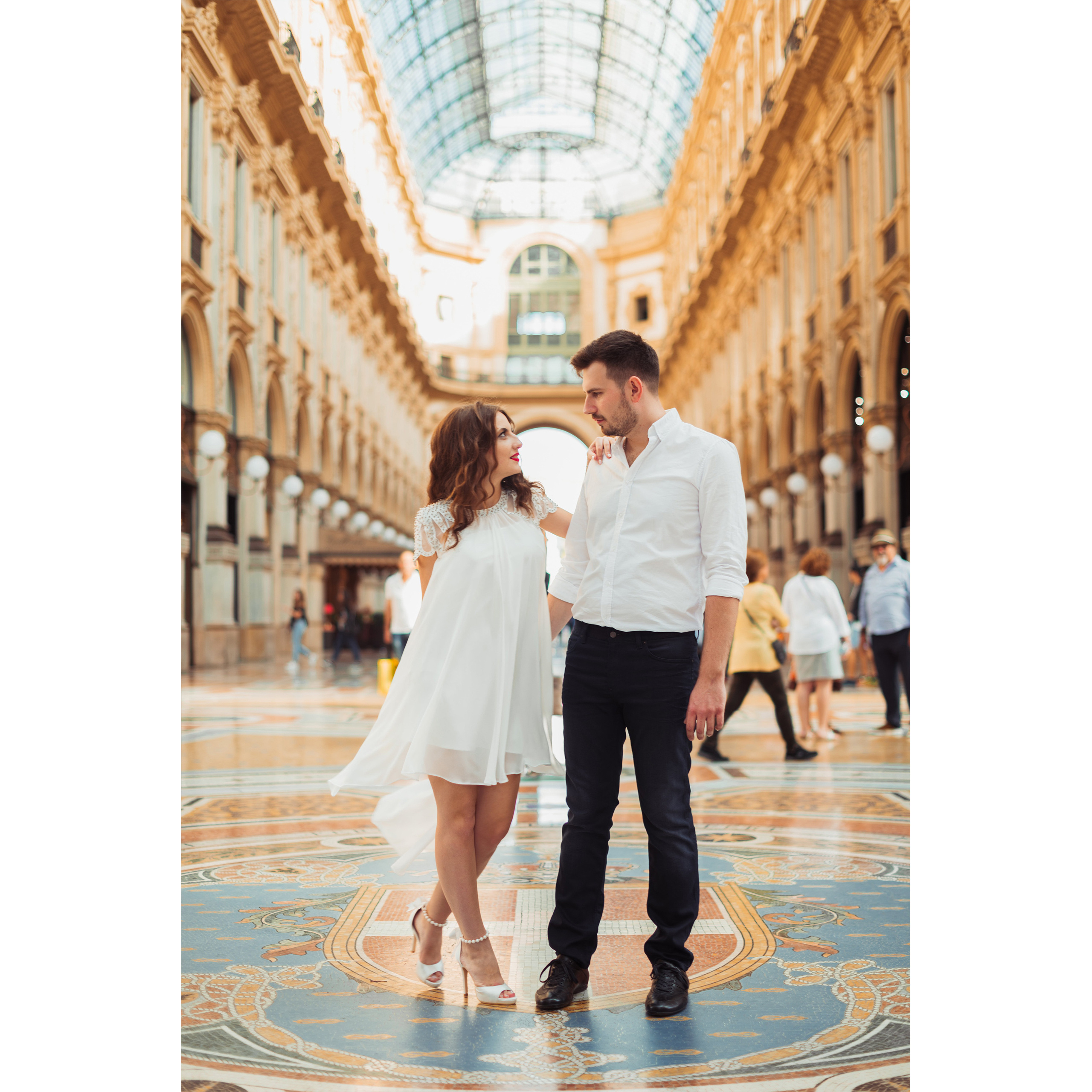 Maria & Yuri (Milan, Italy). Photographer in Switzerland and Europe Anna Alekseenko