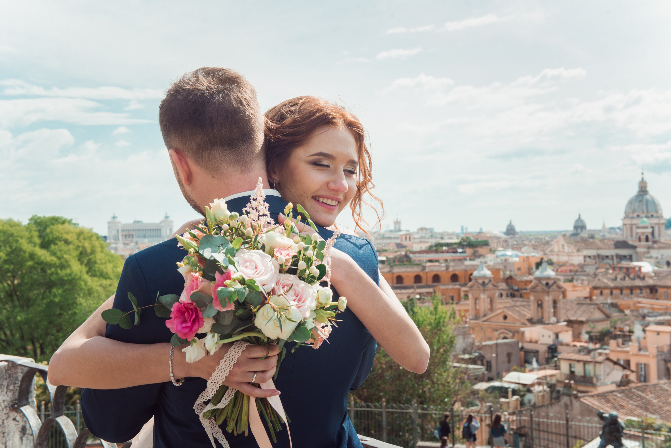 Anastasia & Sergey (Rome, Italy). Photographer in Switzerland and Europe Anna Alekseenko