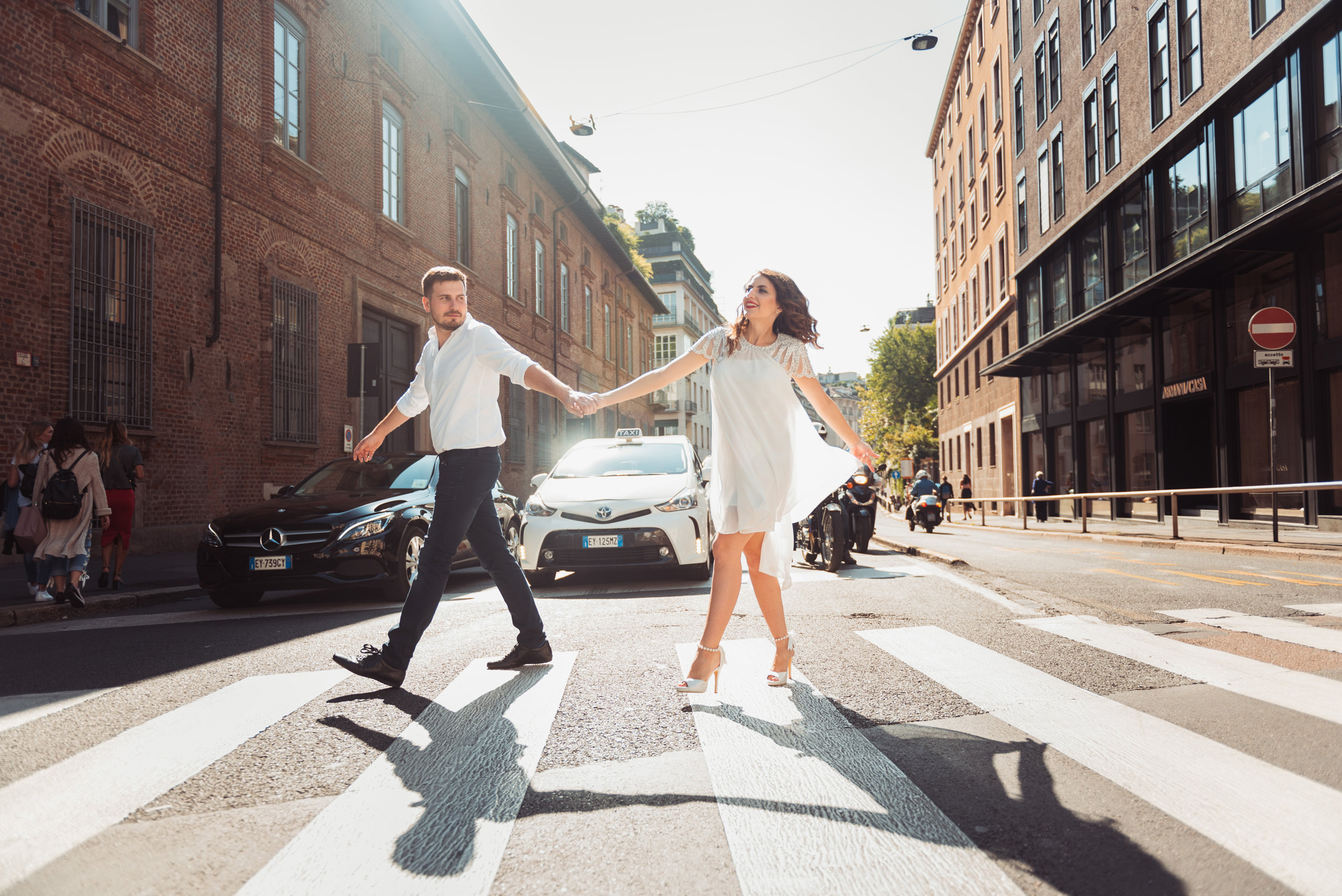 Maria & Yuri (Milan, Italy). Photographer in Switzerland and Europe Anna Alekseenko