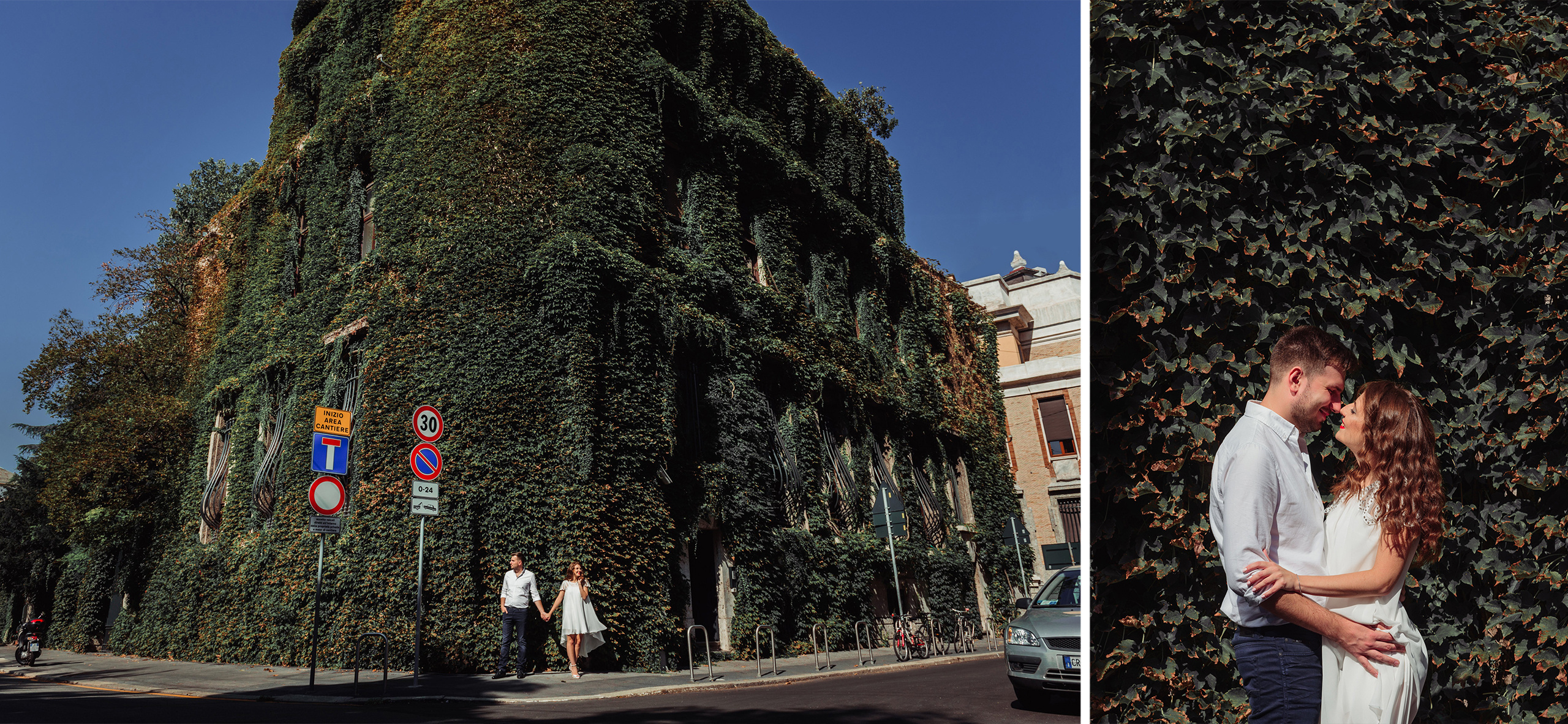 Maria & Yuri (Milan, Italy). Photographer in Switzerland and Europe Anna Alekseenko