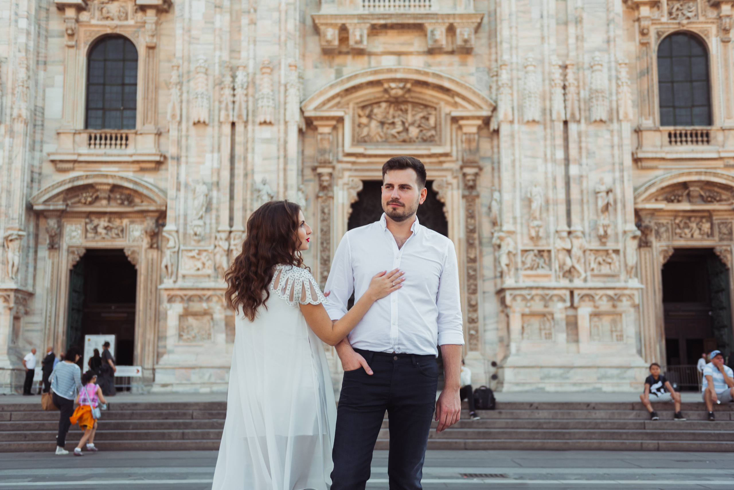 Maria & Yuri (Milan, Italy). Photographer in Switzerland and Europe Anna Alekseenko