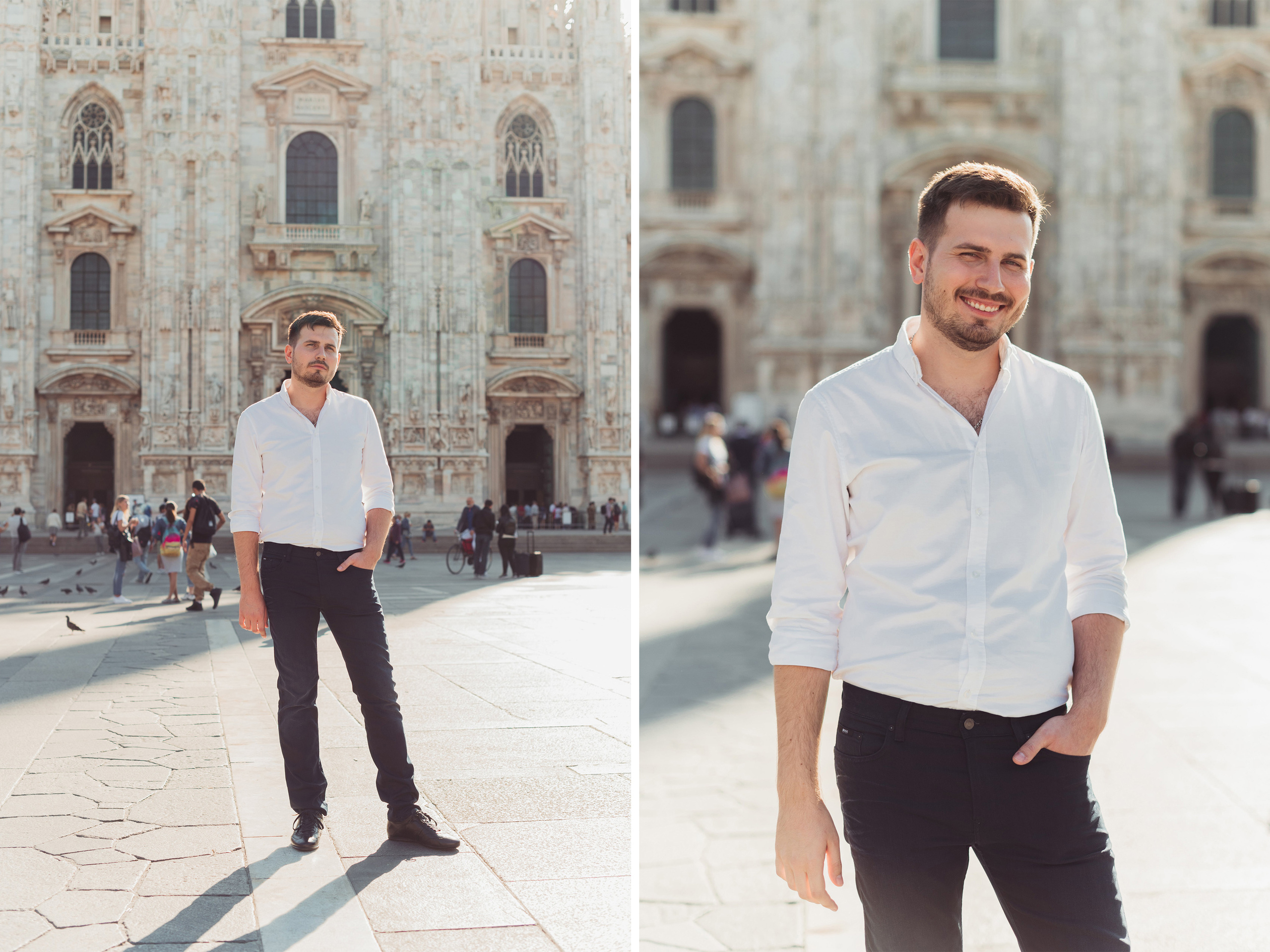 Maria & Yuri (Milan, Italy). Photographer in Switzerland and Europe Anna Alekseenko