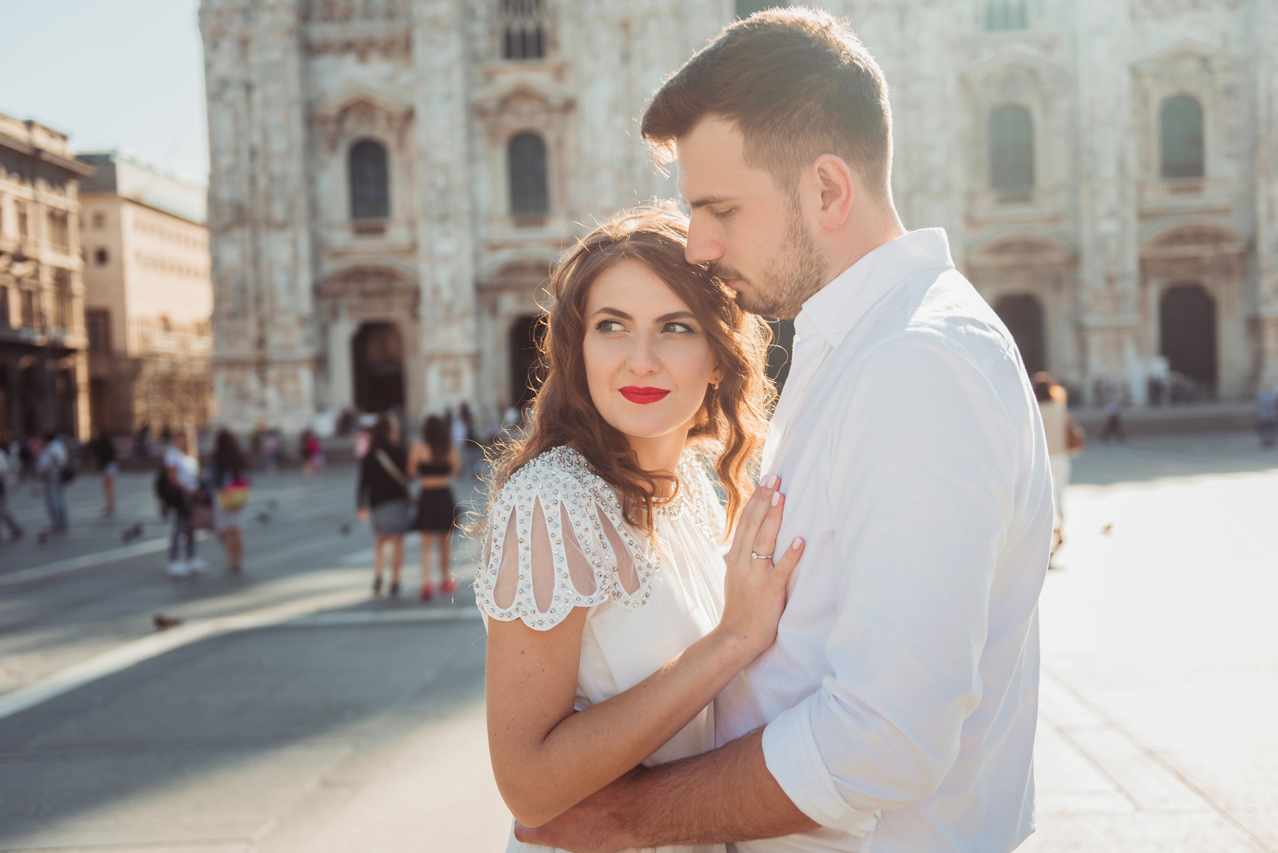 Maria & Yuri (Milan, Italy). Photographer in Switzerland and Europe Anna Alekseenko