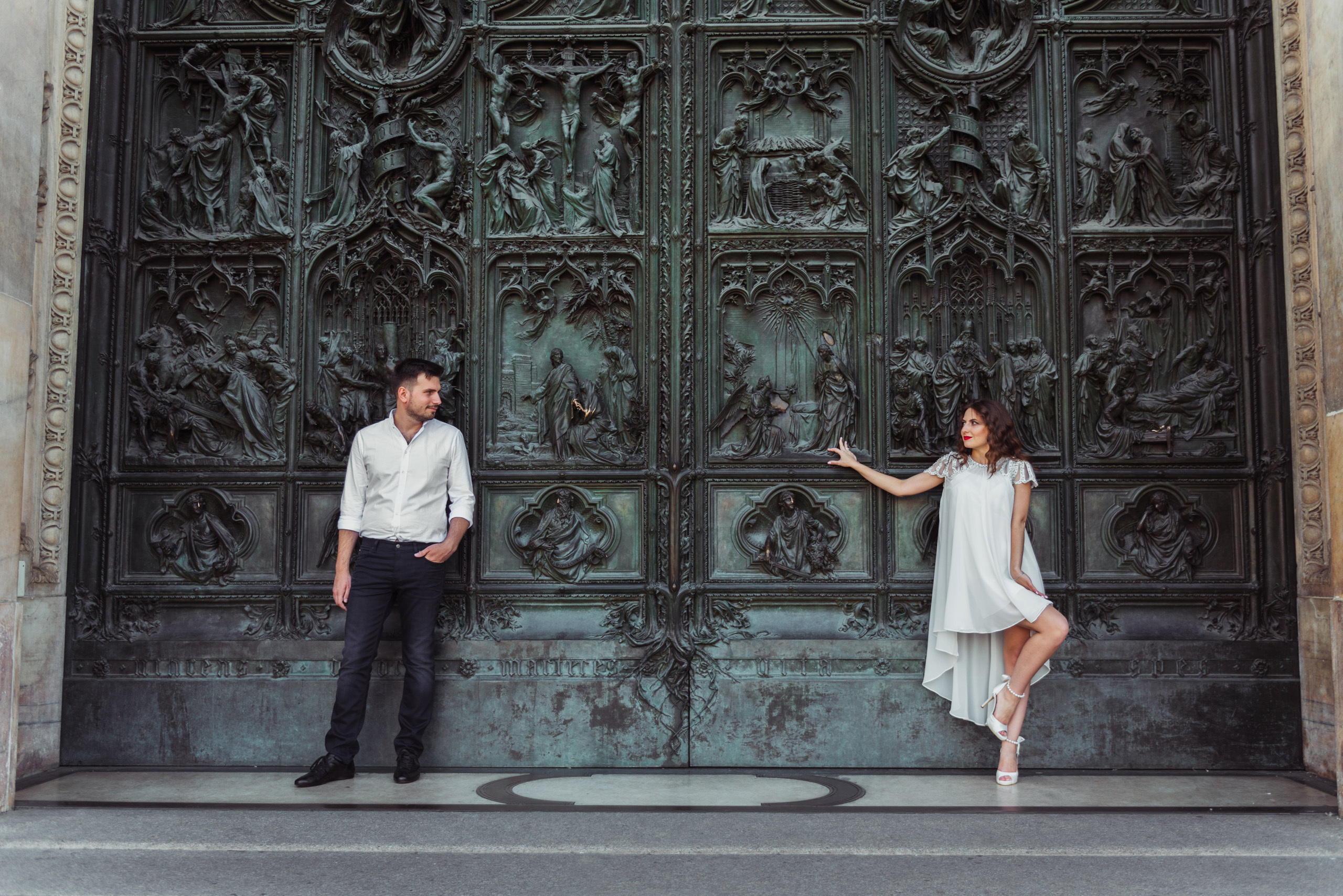 Maria & Yuri (Milan, Italy). Photographer in Switzerland and Europe Anna Alekseenko