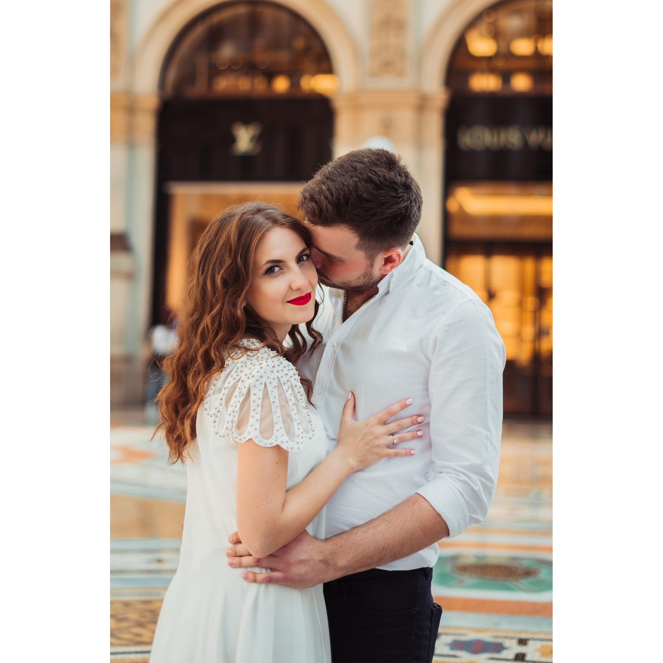 Maria & Yuri (Milan, Italy). Photographer in Switzerland and Europe Anna Alekseenko