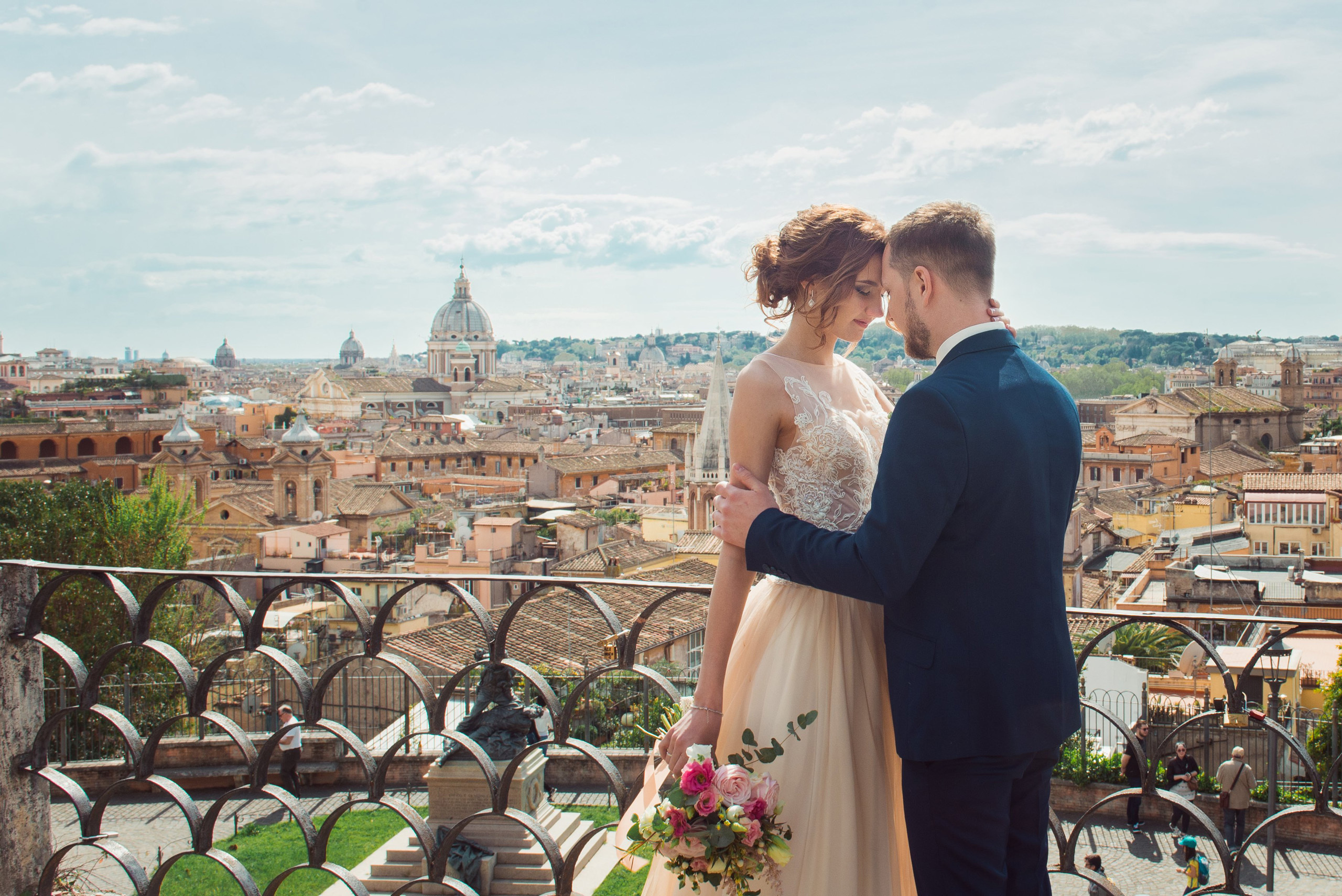 Anastasia & Sergey (Rome, Italy). Photographer in Switzerland and Europe Anna Alekseenko