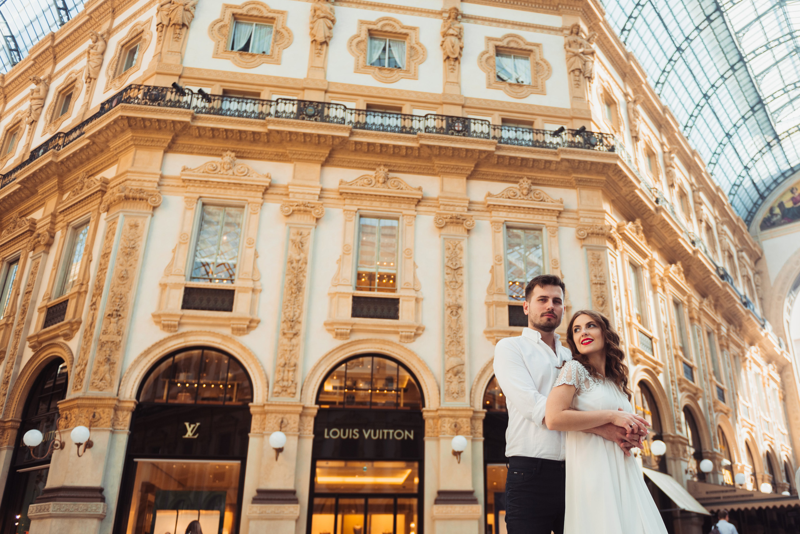 Maria & Yuri (Milan, Italy). Photographer in Switzerland and Europe Anna Alekseenko