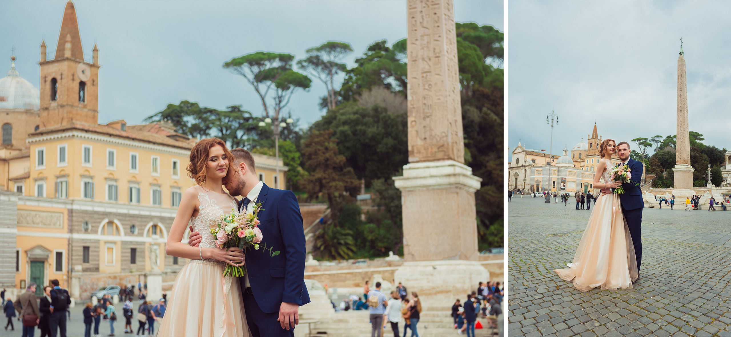 Anastasia & Sergey (Rome, Italy). Photographer in Switzerland and Europe Anna Alekseenko