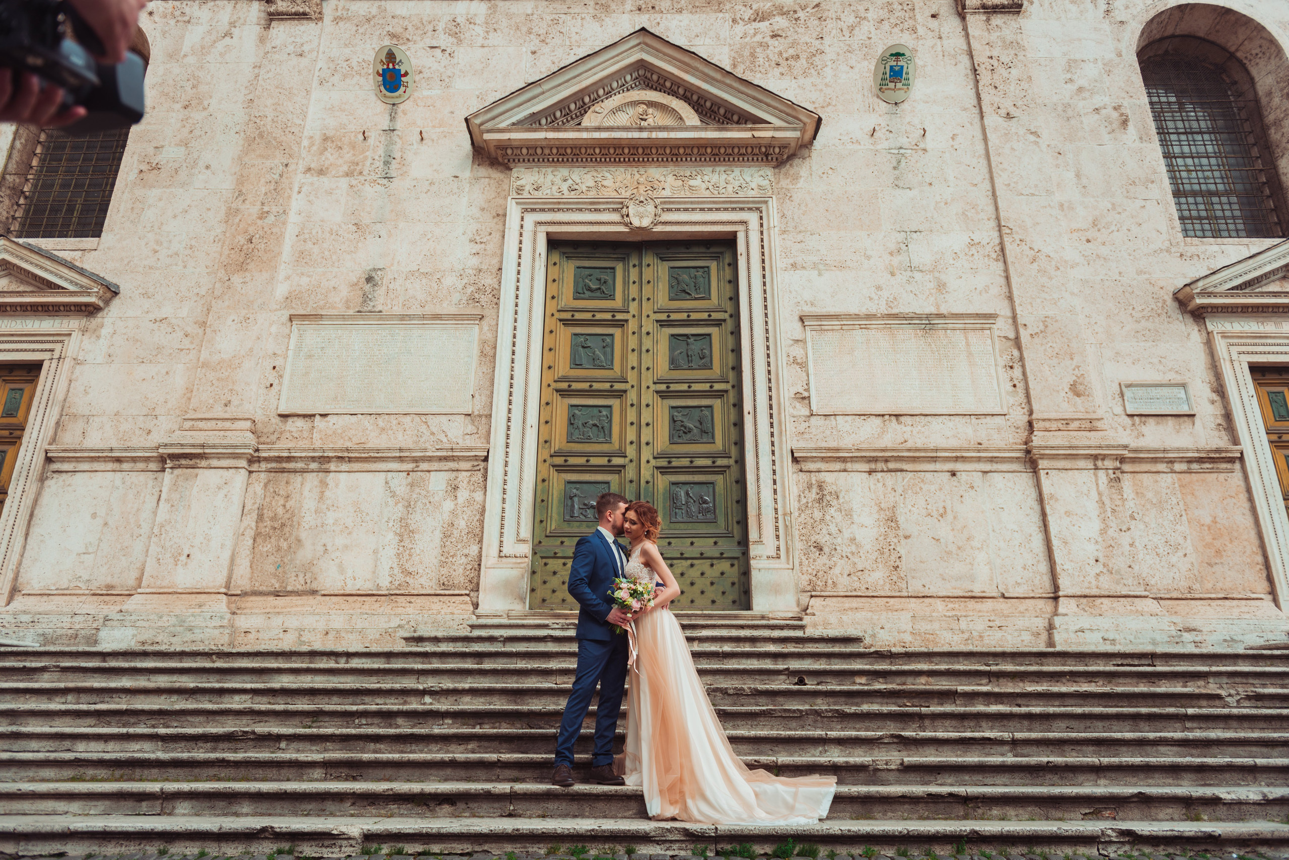 Anastasia & Sergey (Rome, Italy). Photographer in Switzerland and Europe Anna Alekseenko