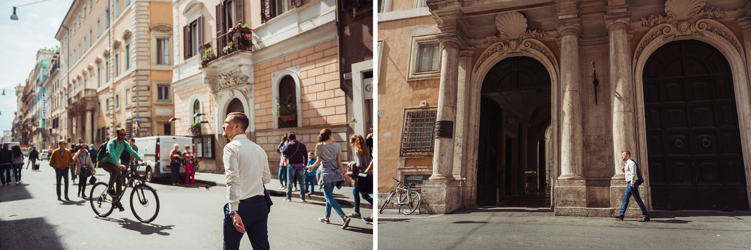 Anastasia & Sergey (Rome, Italy). Photographer in Switzerland and Europe Anna Alekseenko