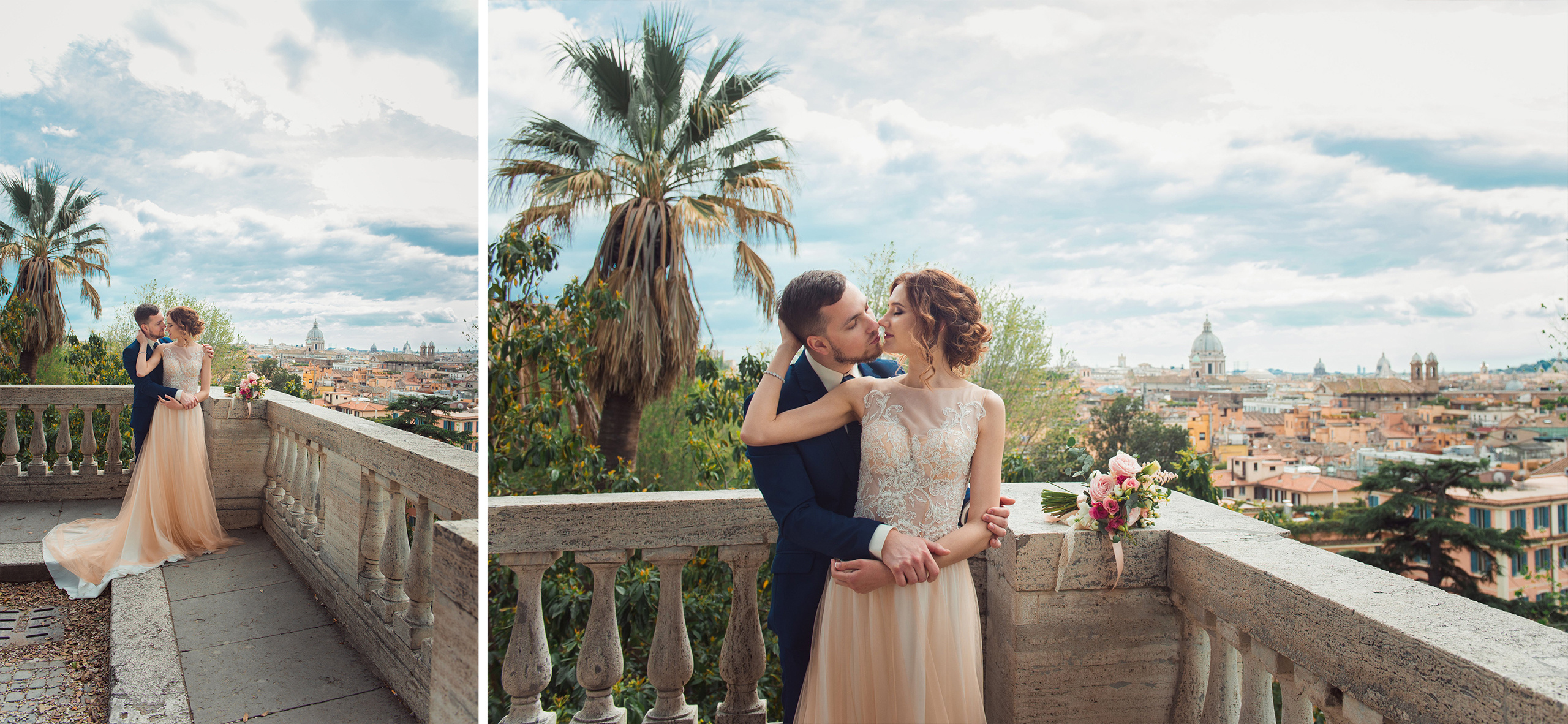 Anastasia & Sergey (Rome, Italy). Photographer in Switzerland and Europe Anna Alekseenko