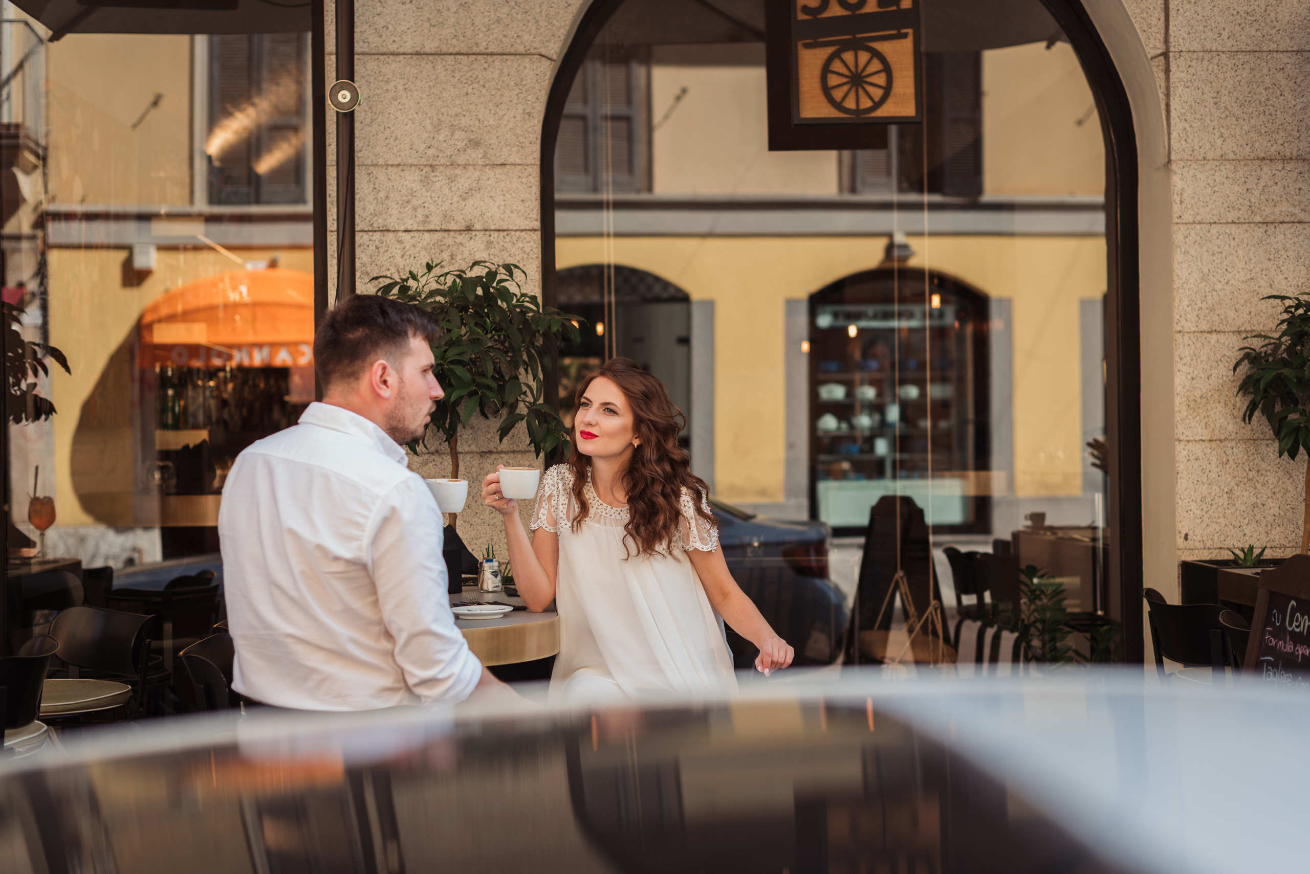 Maria & Yuri (Milan, Italy). Photographer in Switzerland and Europe Anna Alekseenko