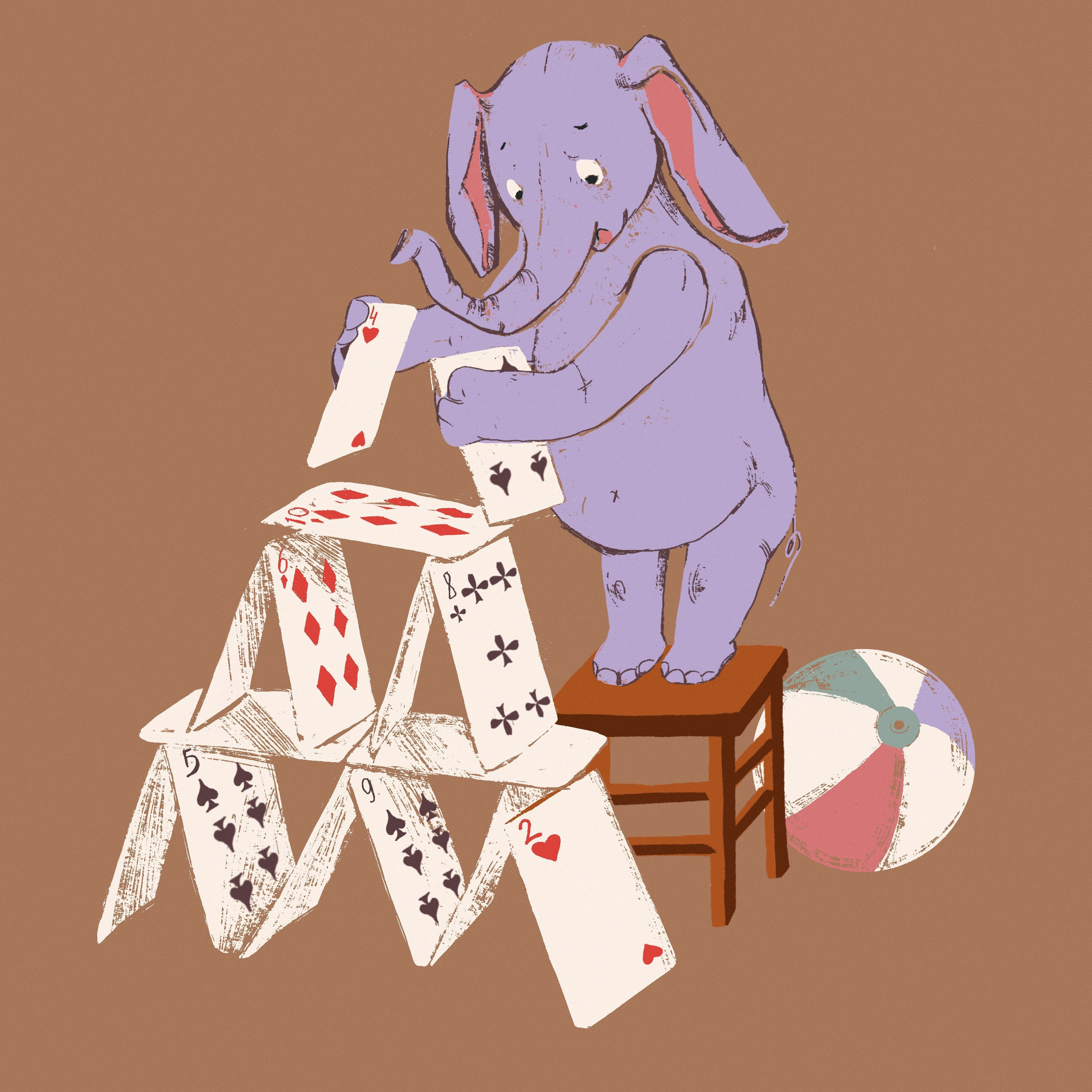 Peactober 2024. Детская иллюстрация 