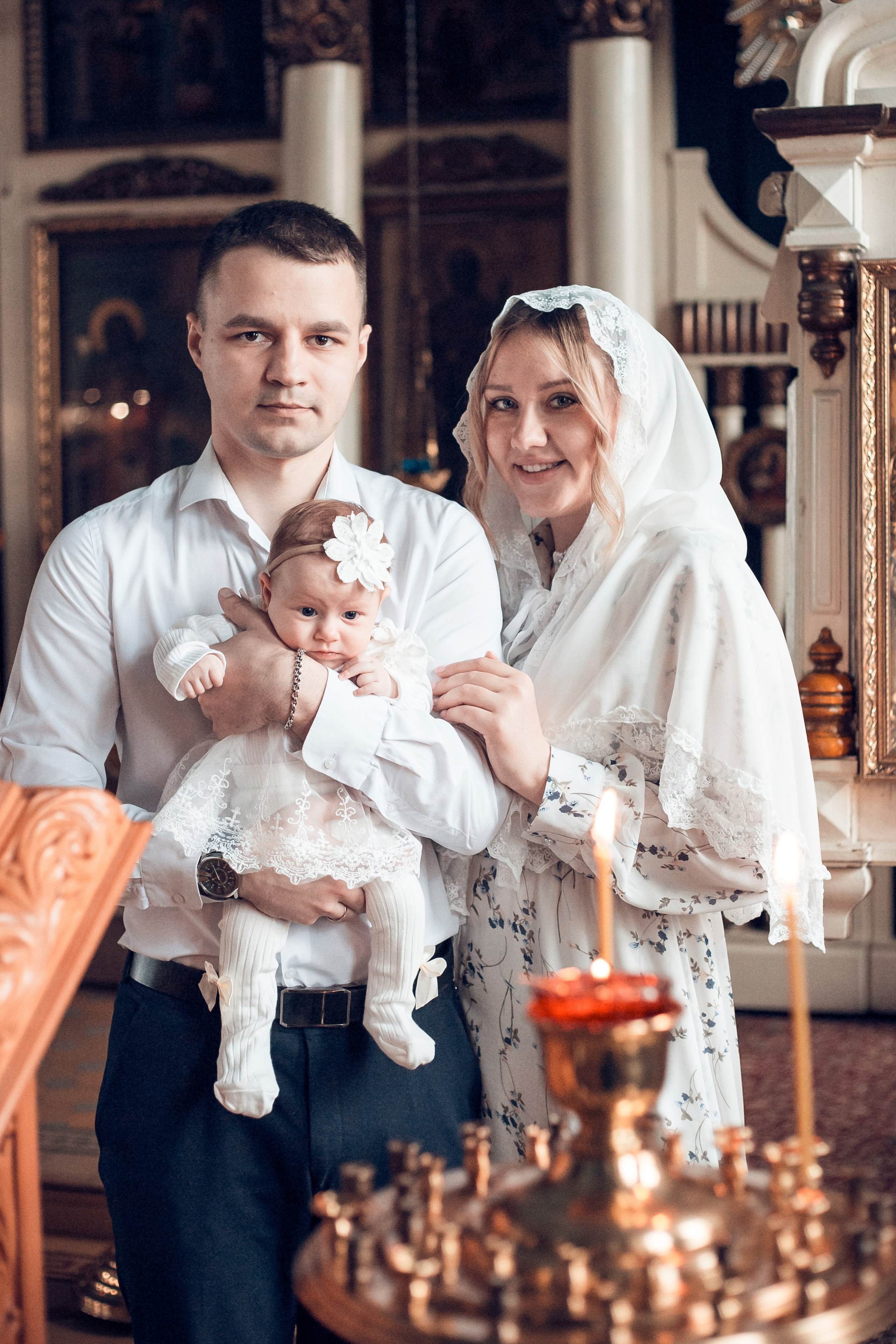 Съёмка крещения в Калуге