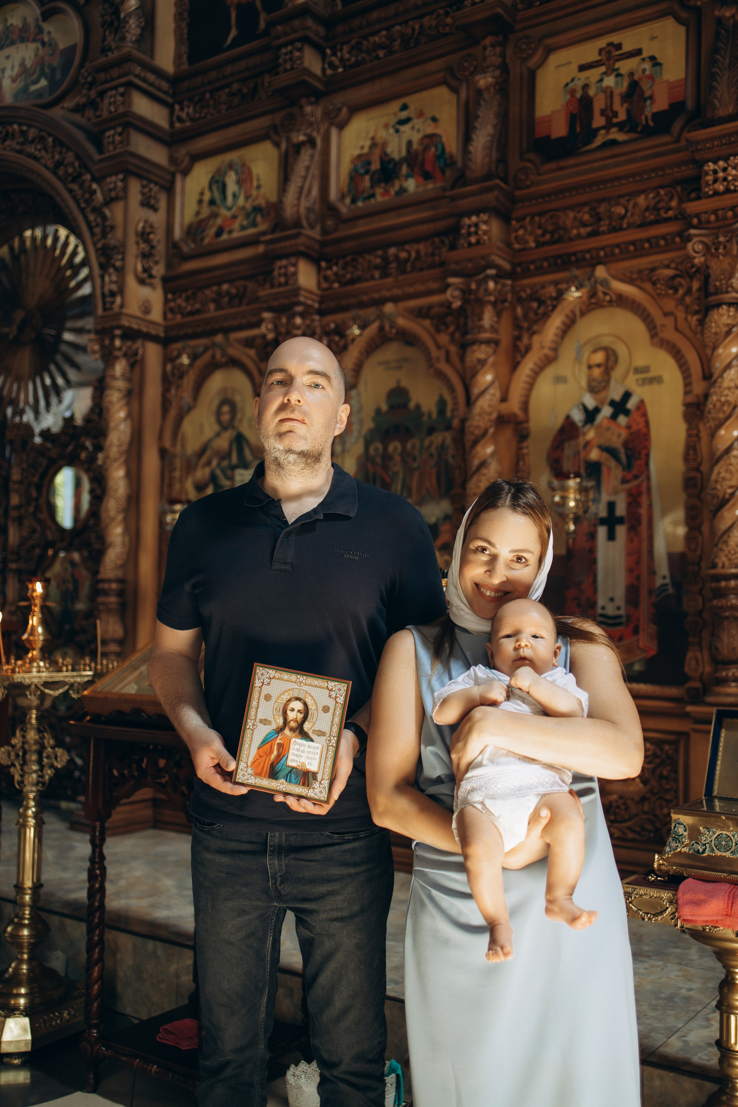 Крещение Ивана. Самый теплый фотограф в Краснодаре Рябоконь Ксения