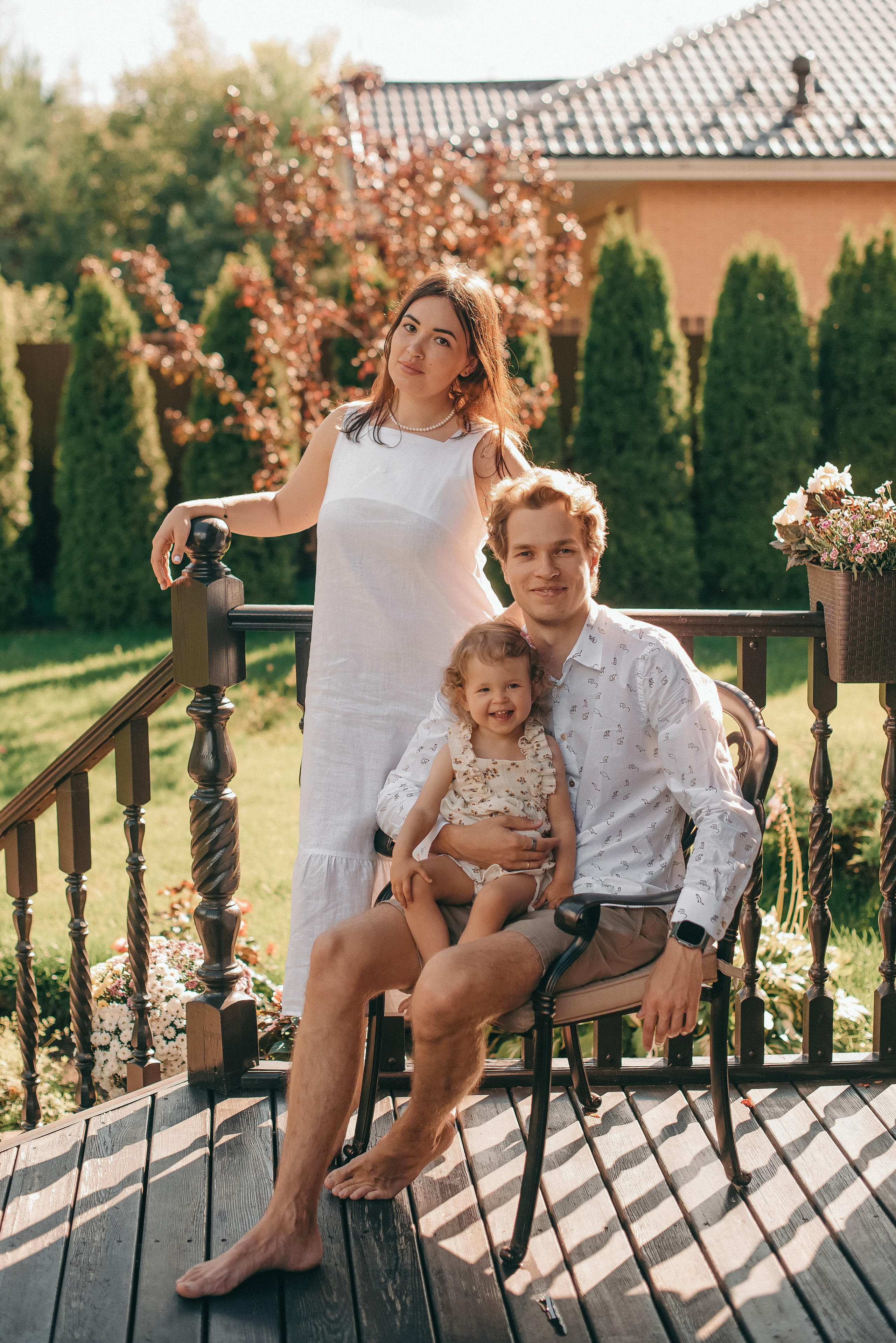 Семейная фотосессия на природе. Семейный и детский фотограф в Обнинске, Калуге, Москве