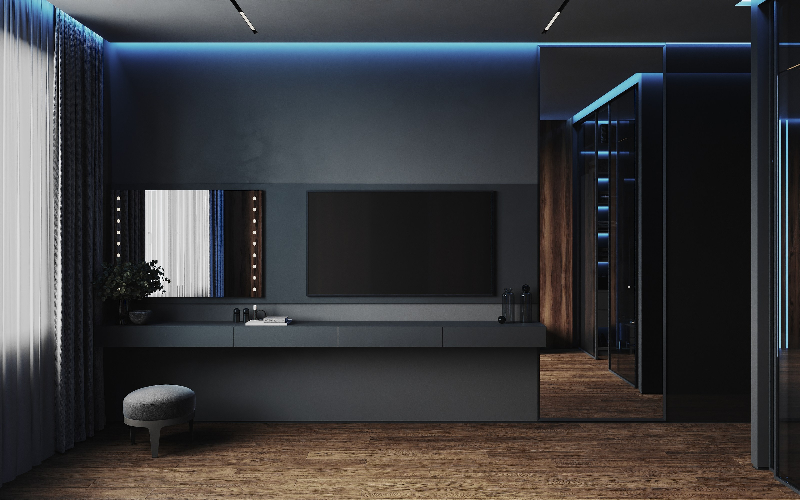 Квартира 115 м². Дизайнер интерьера Малюгина Ксения Санкт-Петербург